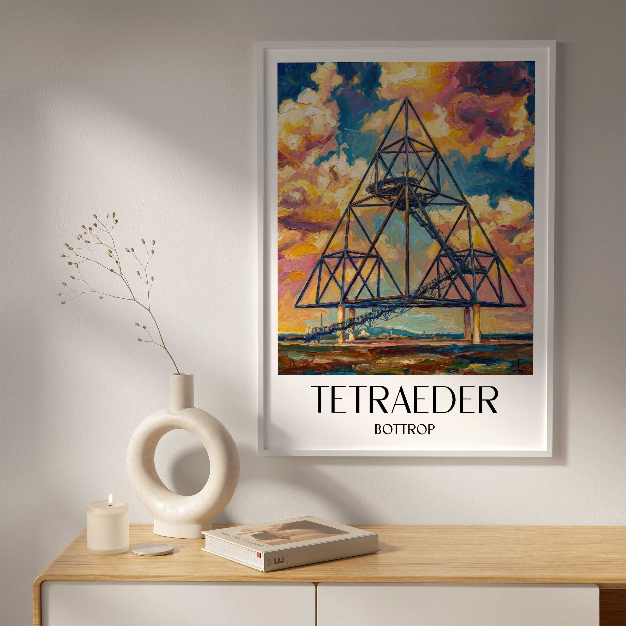 tetraeder-bottrop-deutschland-poster-oil-painting-oelgemaelde