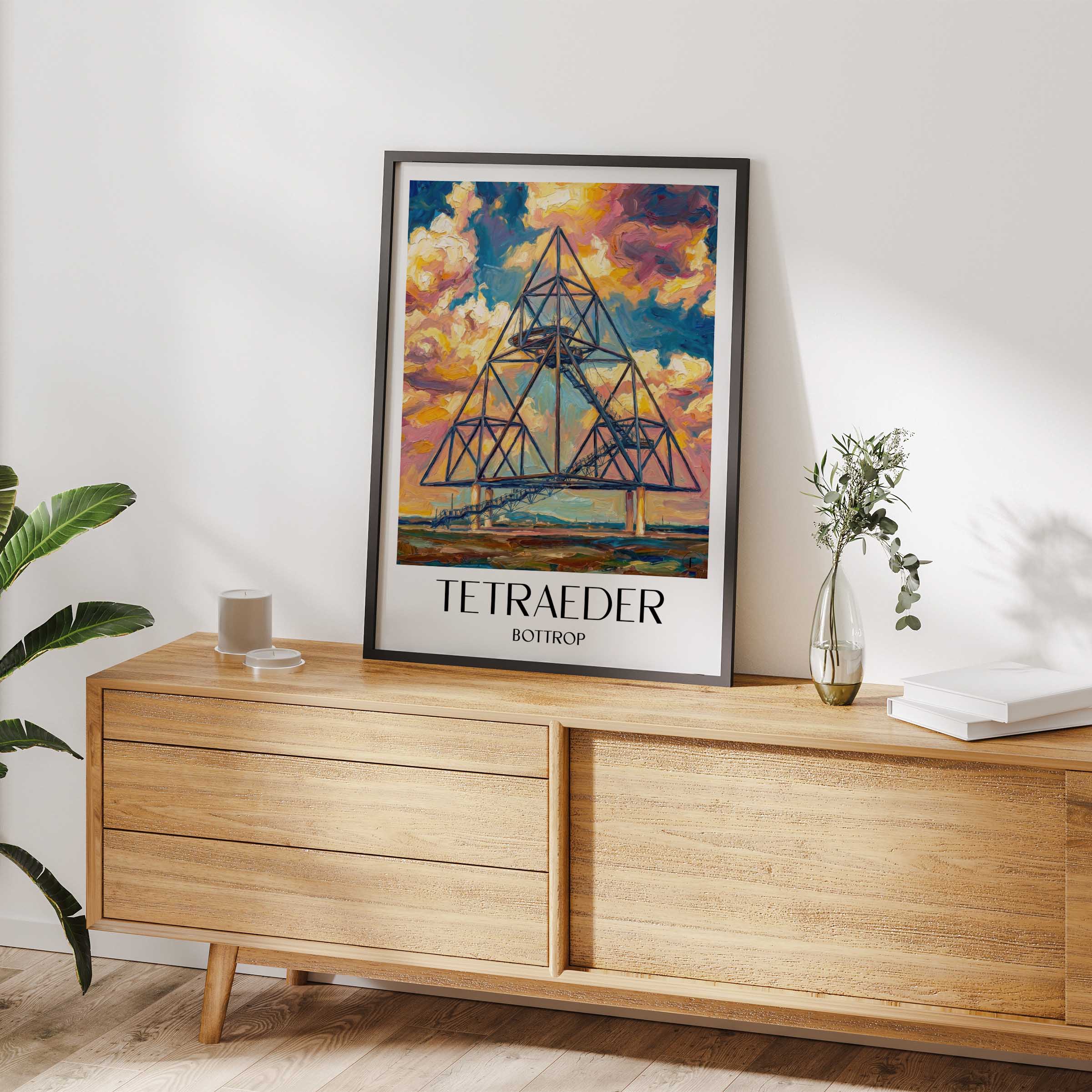 tetraeder-bottrop-deutschland-poster-oil-painting-oelgemaelde