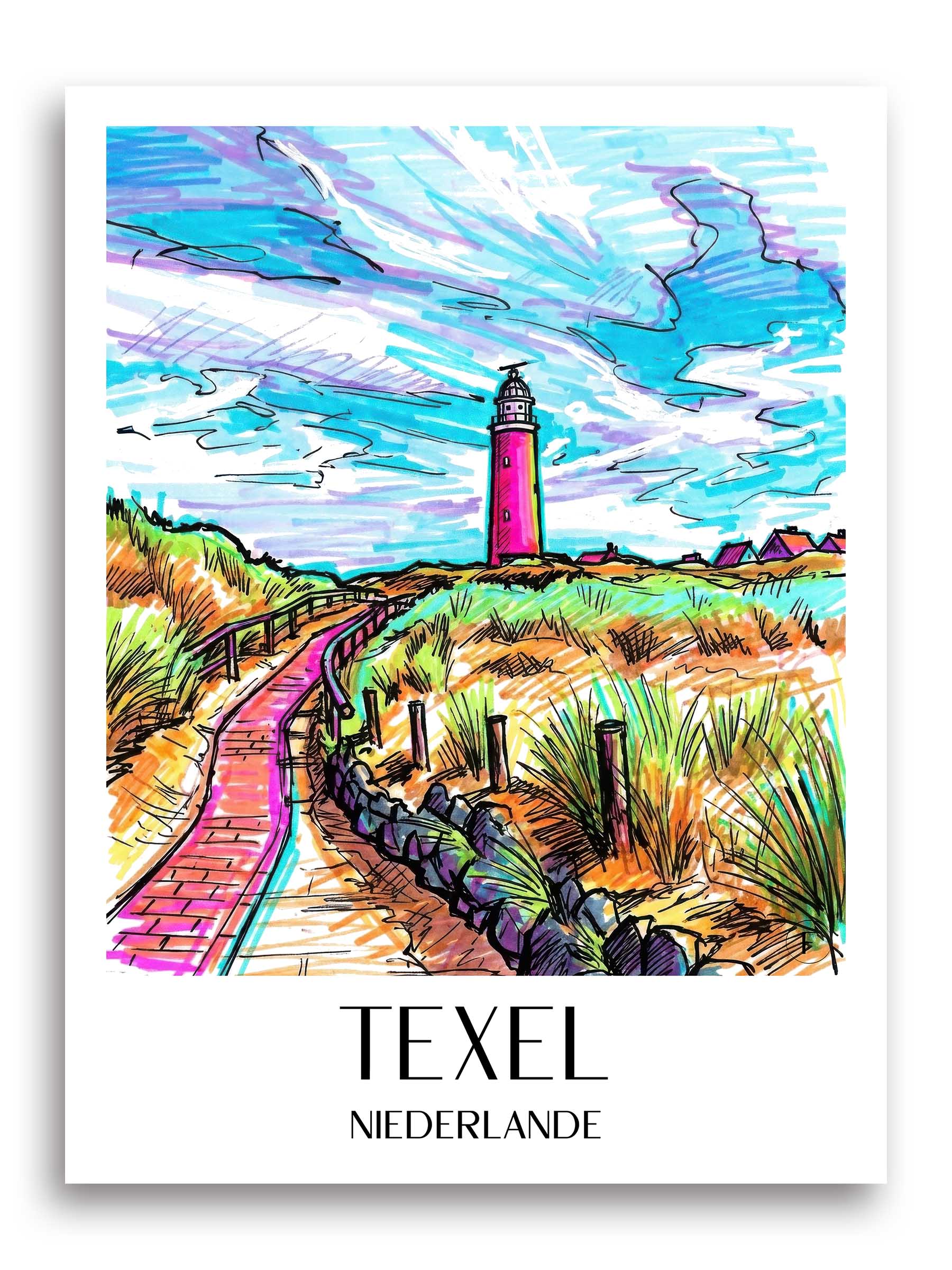 texel-niederlande-poster-graffiti