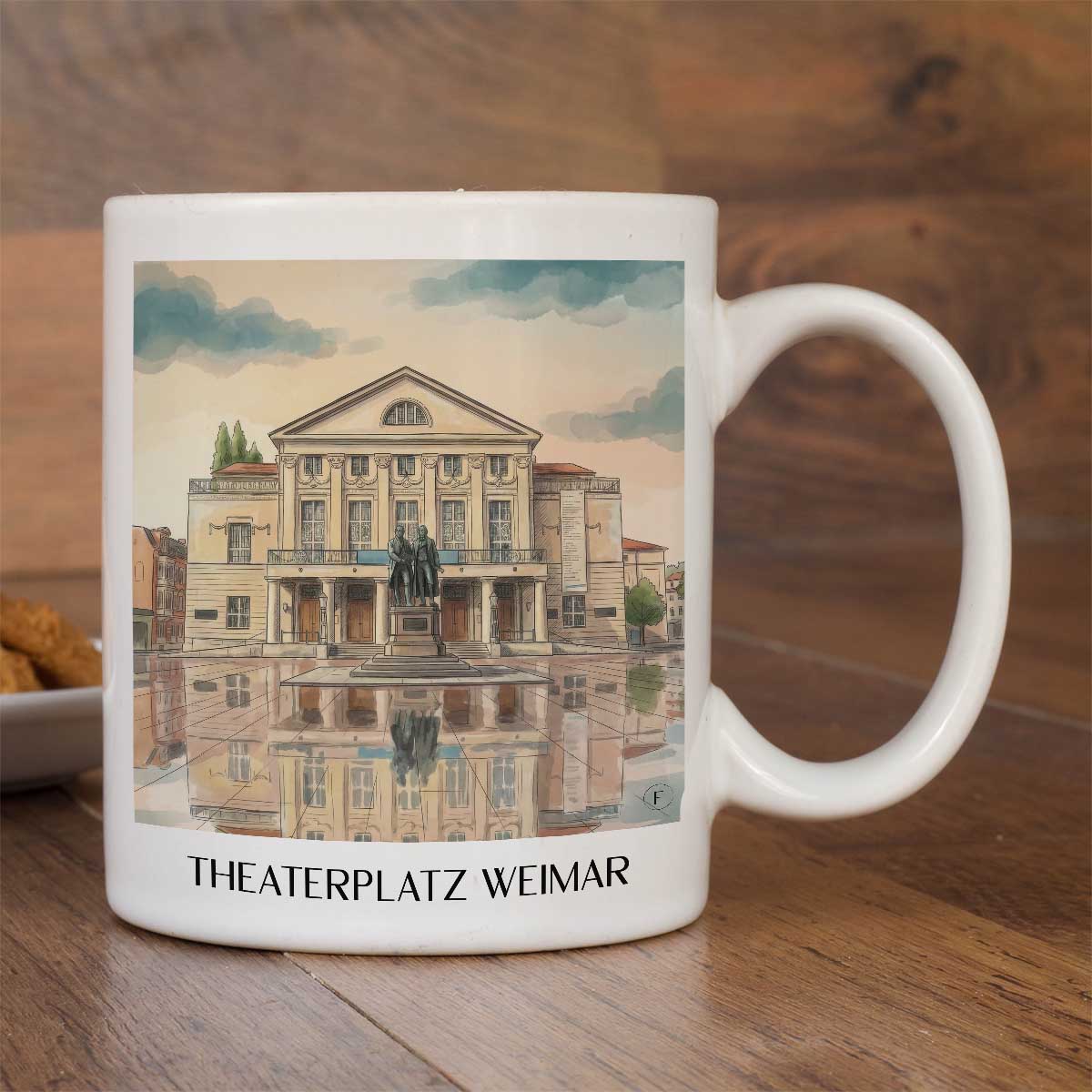 theaterplatz-weimar-deutschland-kaffeebecher-aquarell