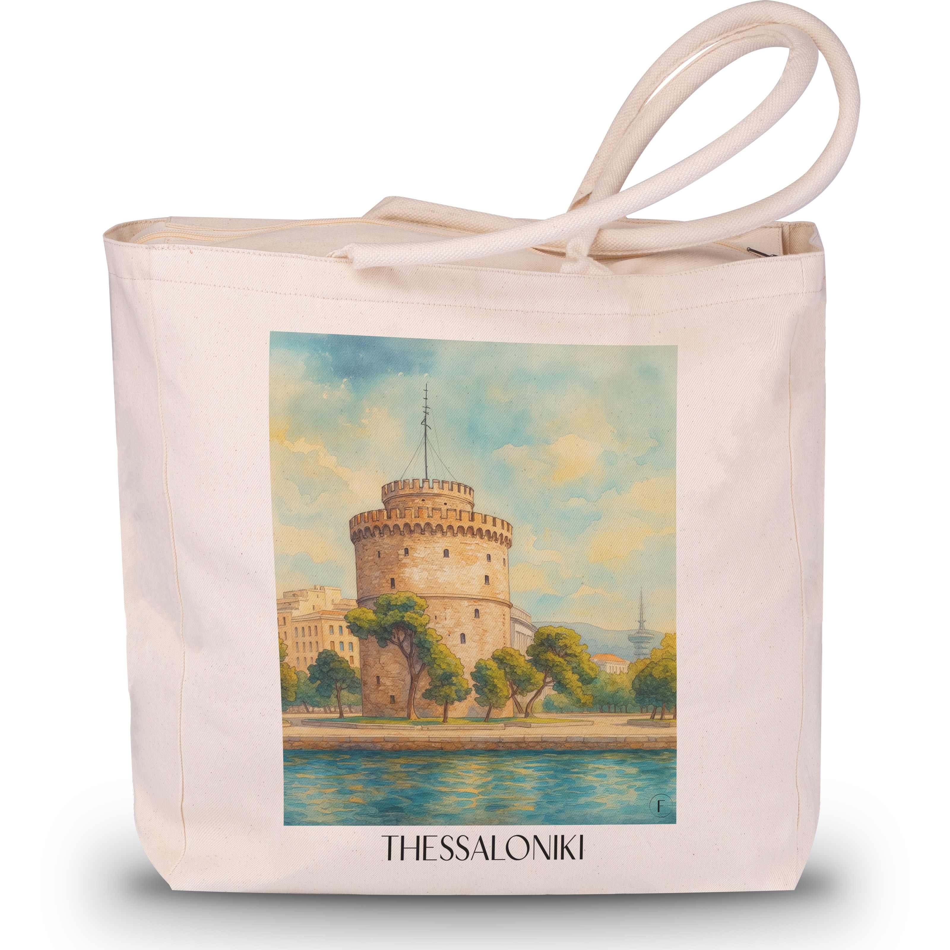 thessaloniki-griechenland-einkaufstasche-aquarell