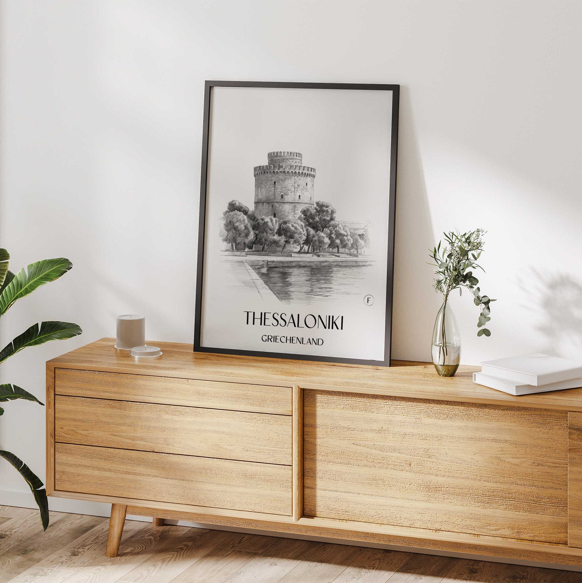 thessaloniki-griechenland-poster-bleistift-zeichnung-drawing
