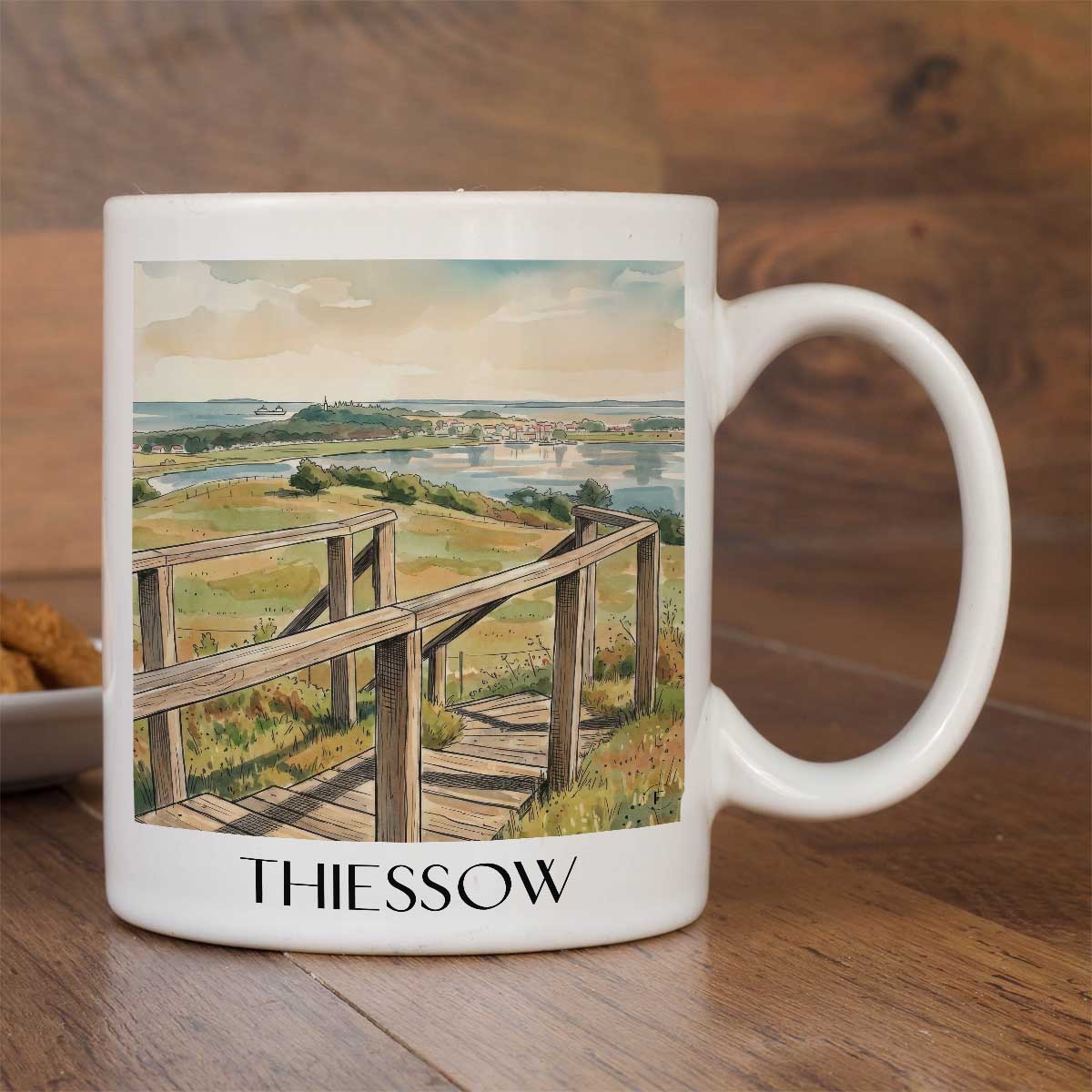 thiessow-rügen-deutschland-kaffeebecher-aquarell