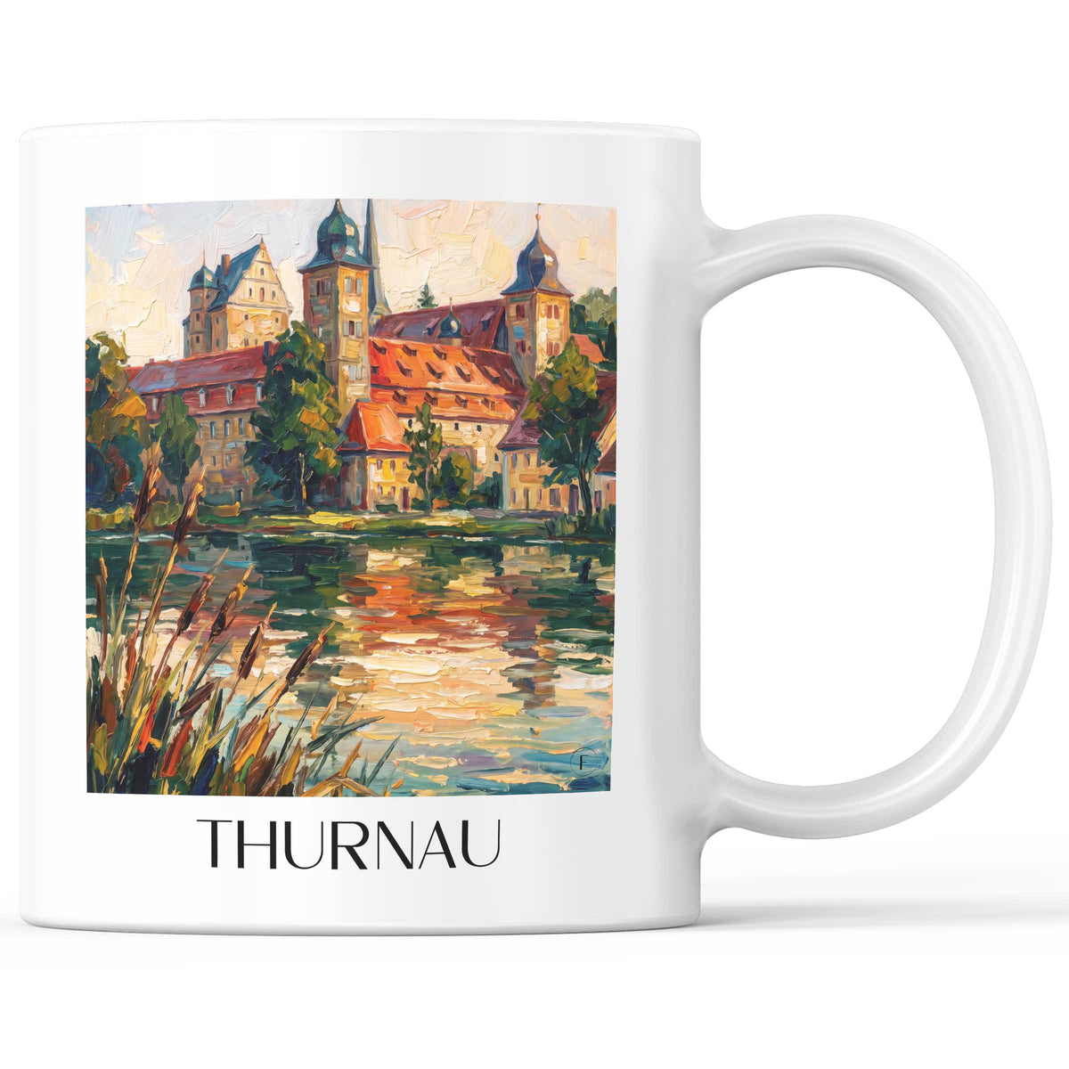 thurnau-oberfranken-deutschland-kaffeebecher-oil-painting-oelgemaelde
