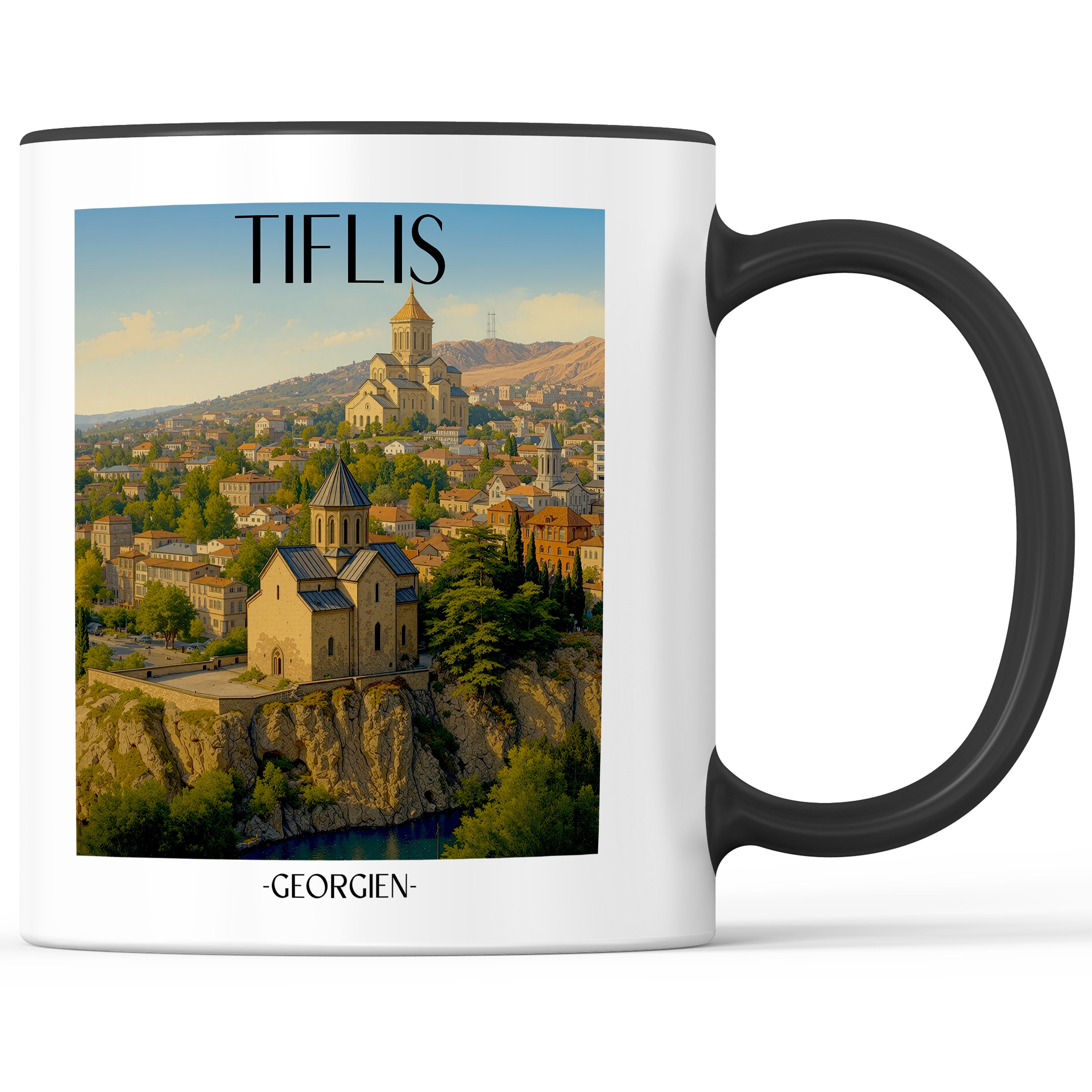 tiflis-georgien-einkaufstasche-aquarell