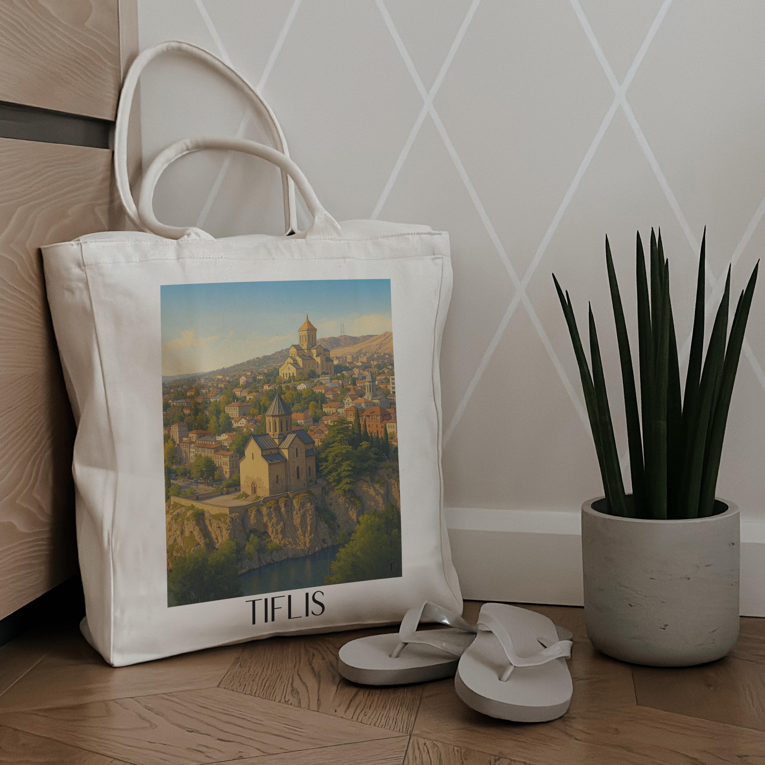 tiflis-georgien-einkaufstasche-aquarell