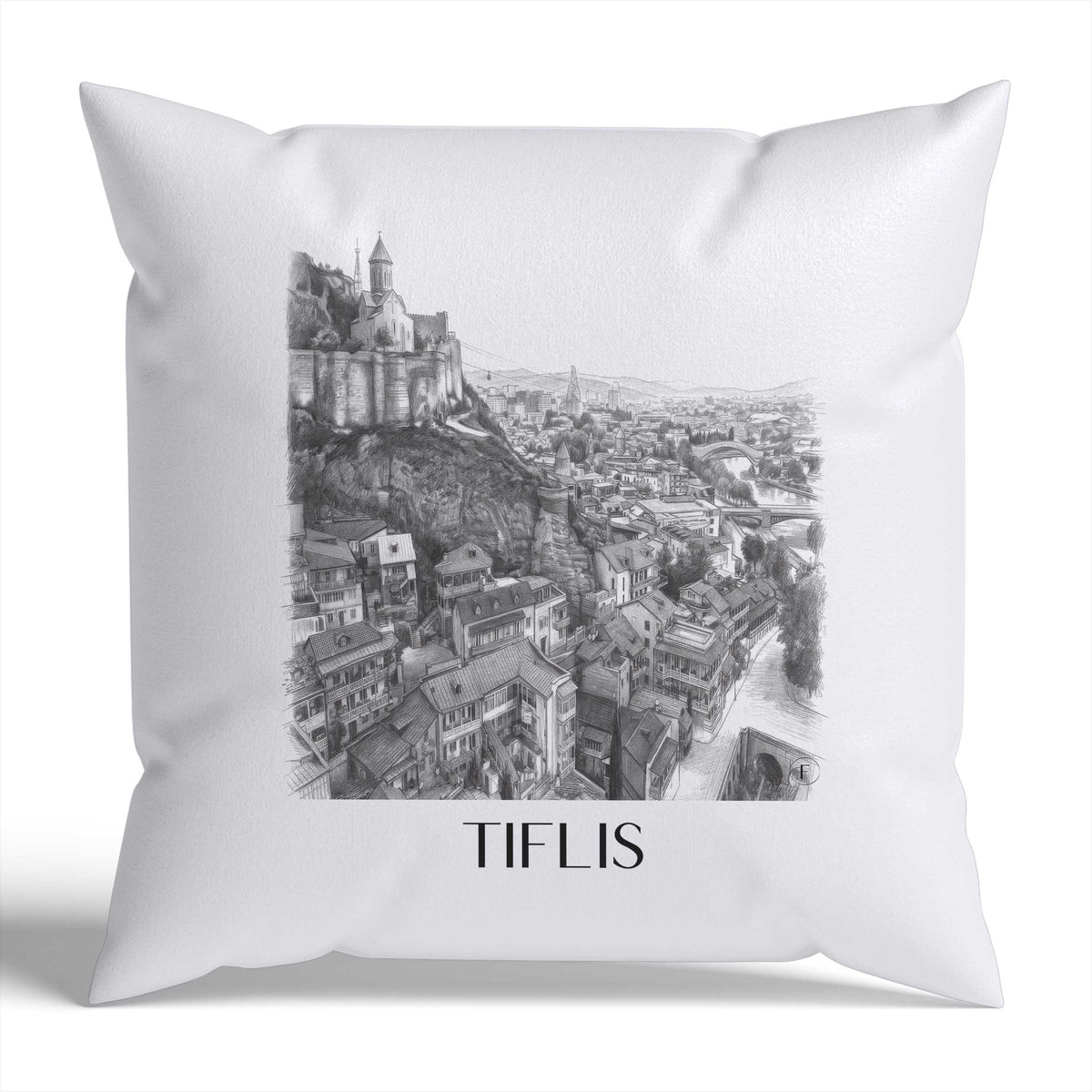 tiflis-georgien-georgien-kissenbezug-bleistift-zeichnung-drawing
