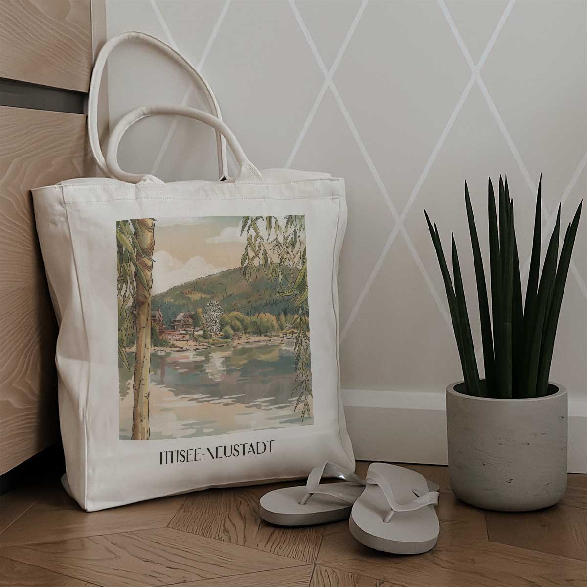 titisee-neustadt-hochschwarzwald-deutschland-einkaufstasche-aquarell