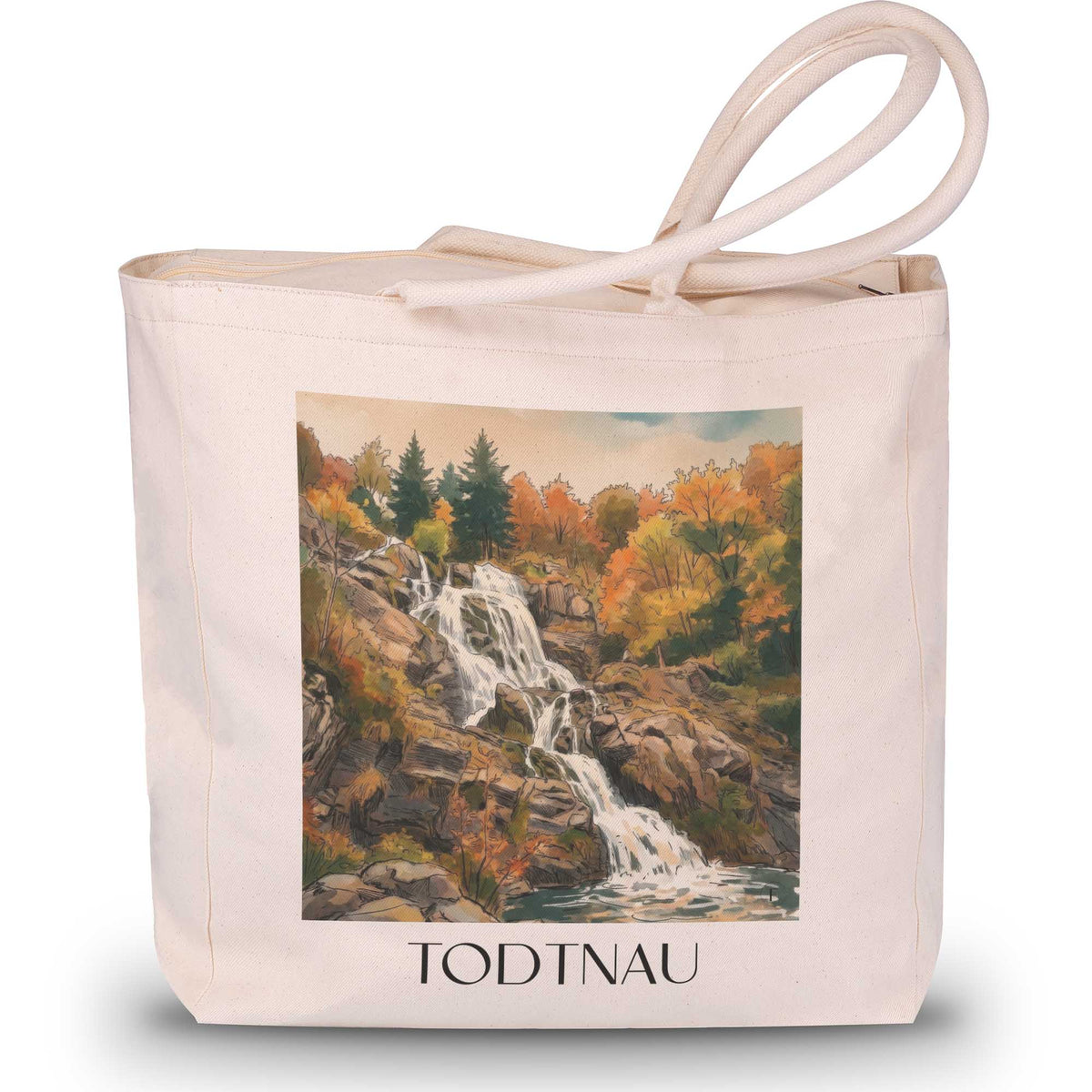 todtnau-schwarzwald-deutschland-einkaufstasche-aquarell