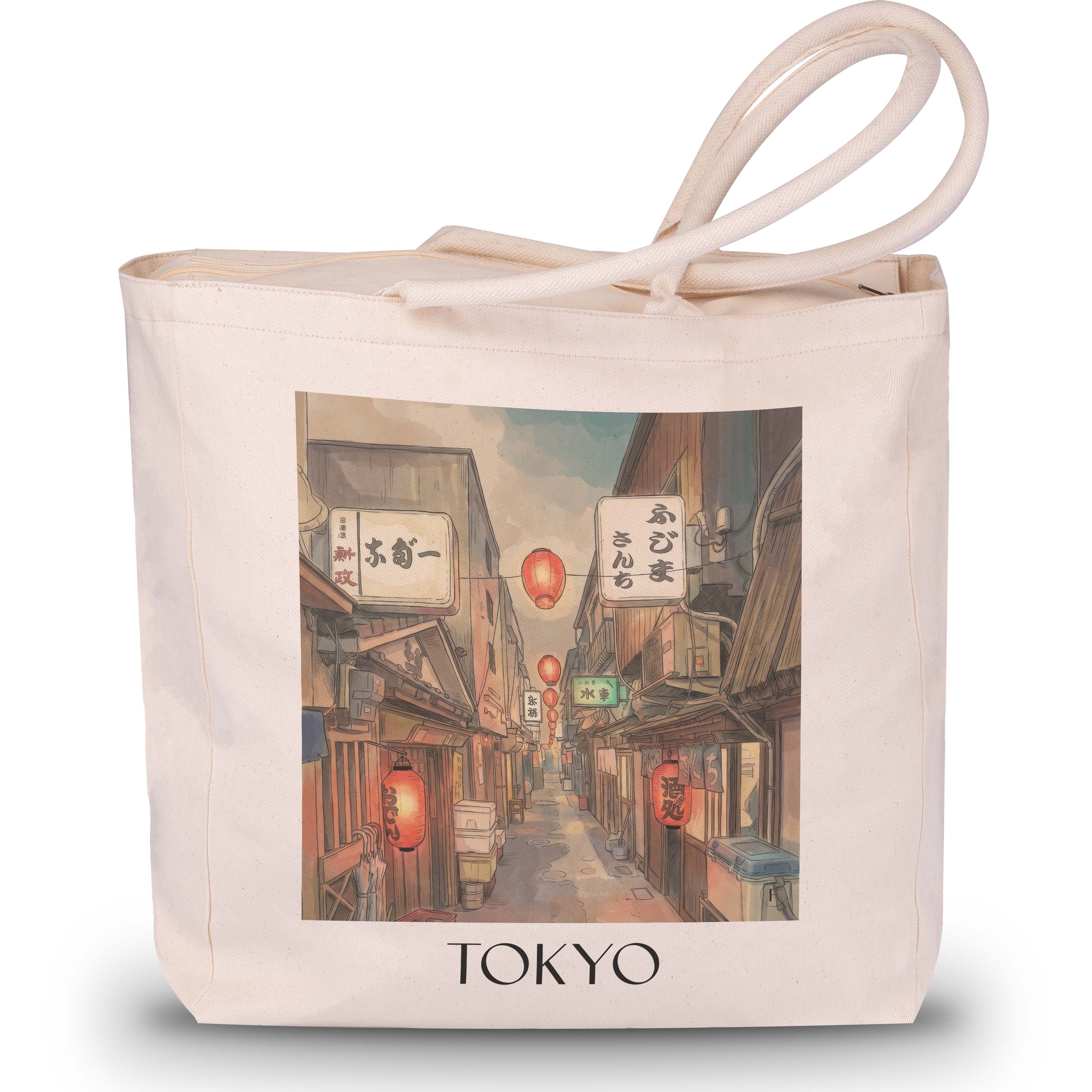 tokyo-japan-einkaufstasche-aquarell