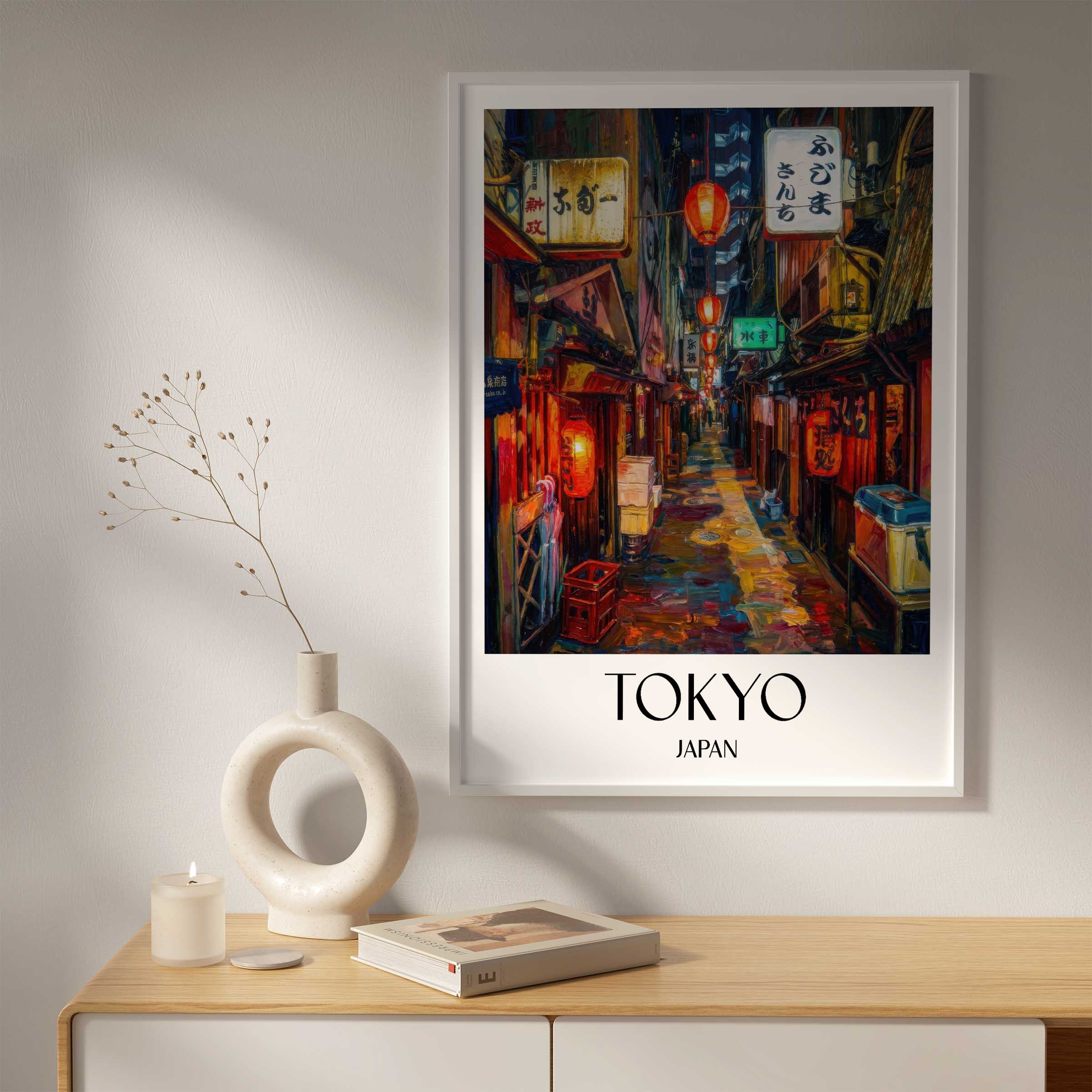 tokyo-japan-poster-oil-painting-oelgemaelde