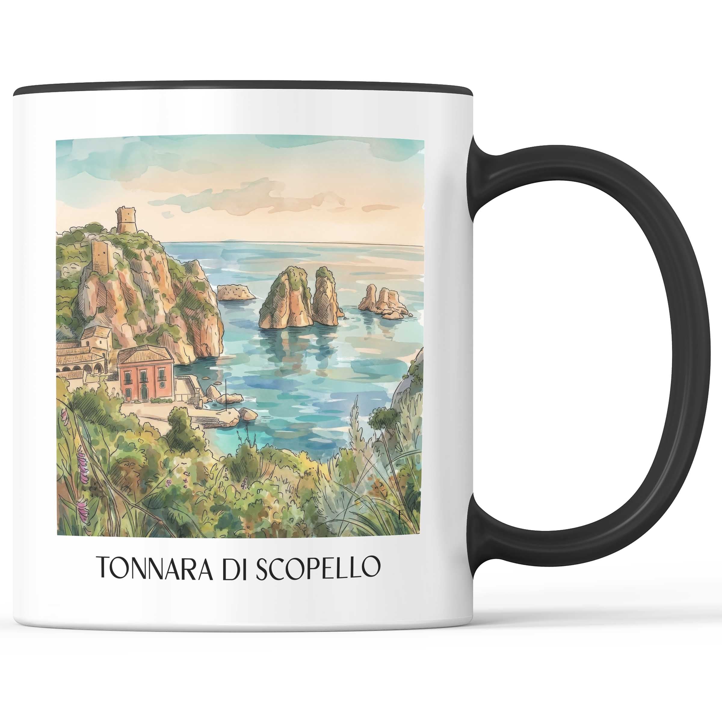 tonnara-di-scopello-sizilien-italien-kaffeebecher-aquarell