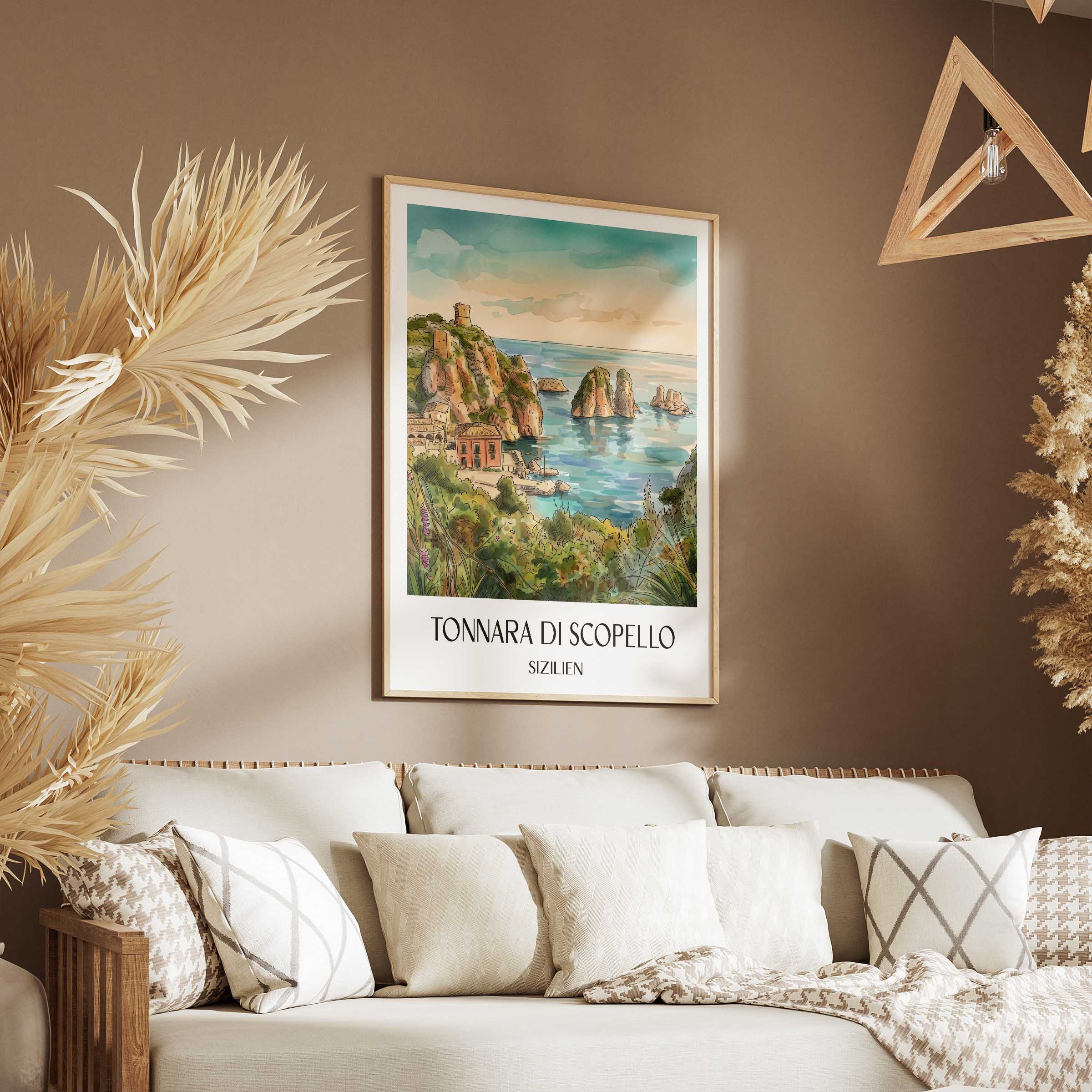 tonnara-di-scopello-sizilien-italien-poster-aquarell