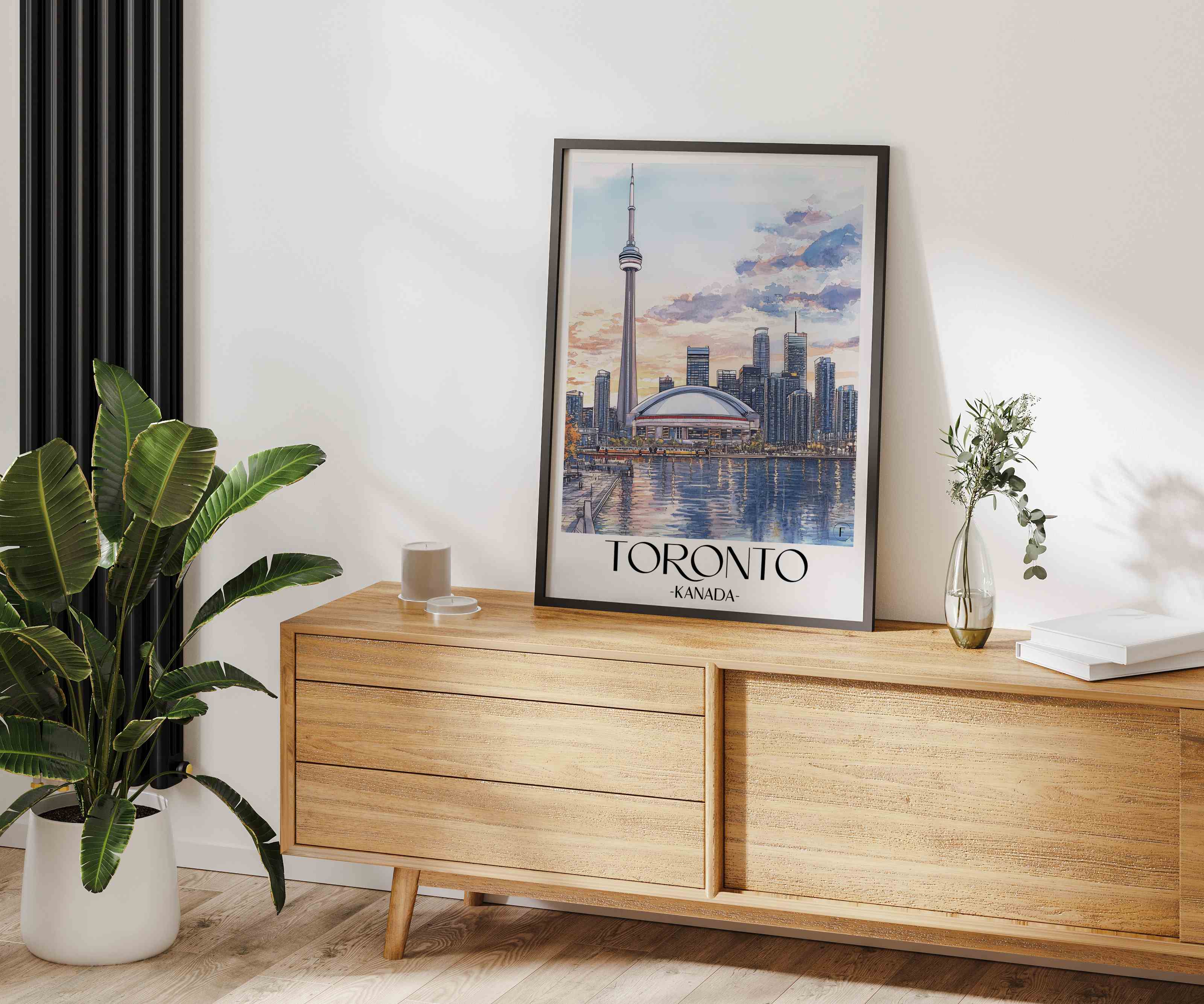 toronto-kanada-poster-aquarell