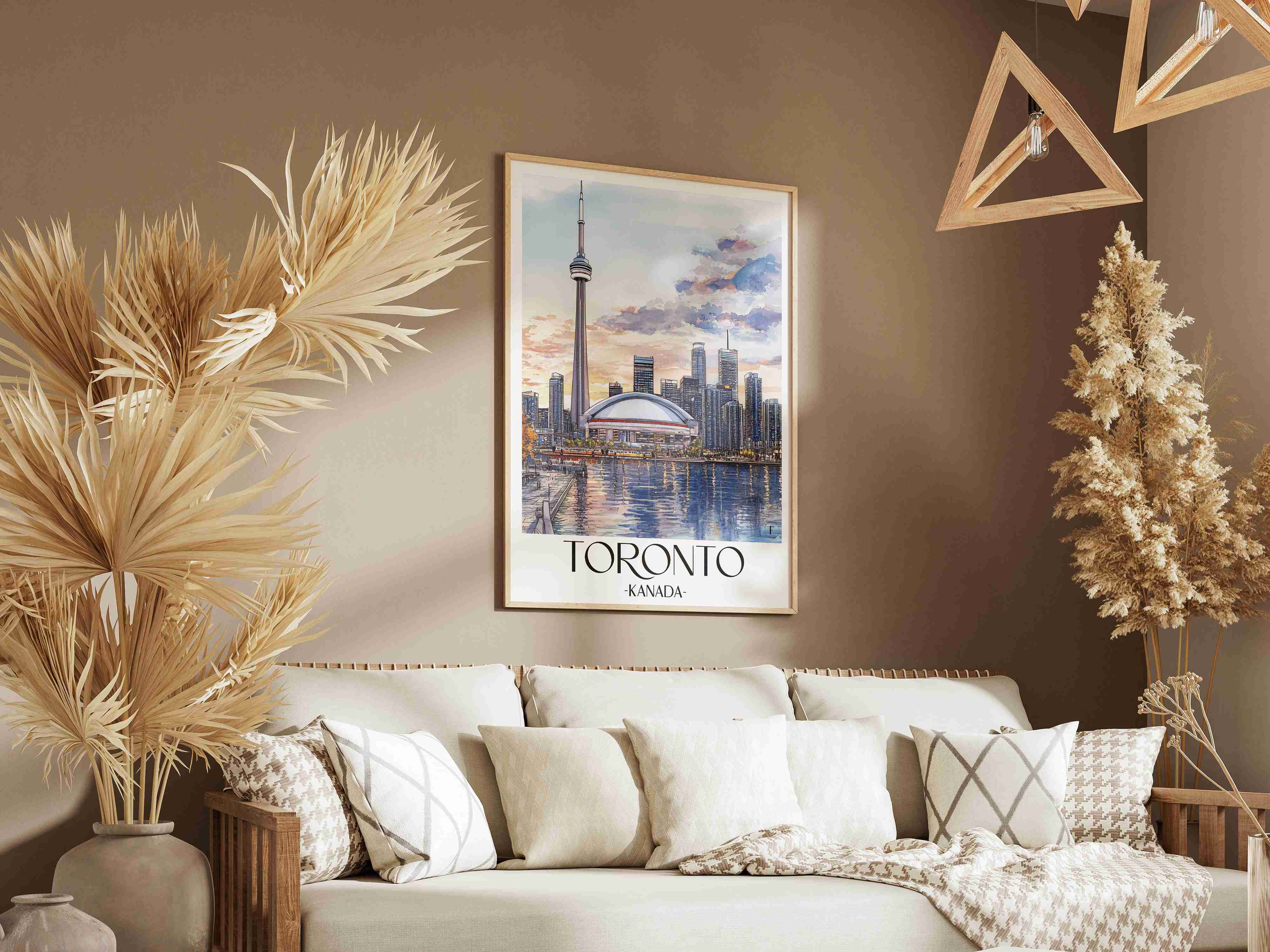 toronto-kanada-poster-aquarell