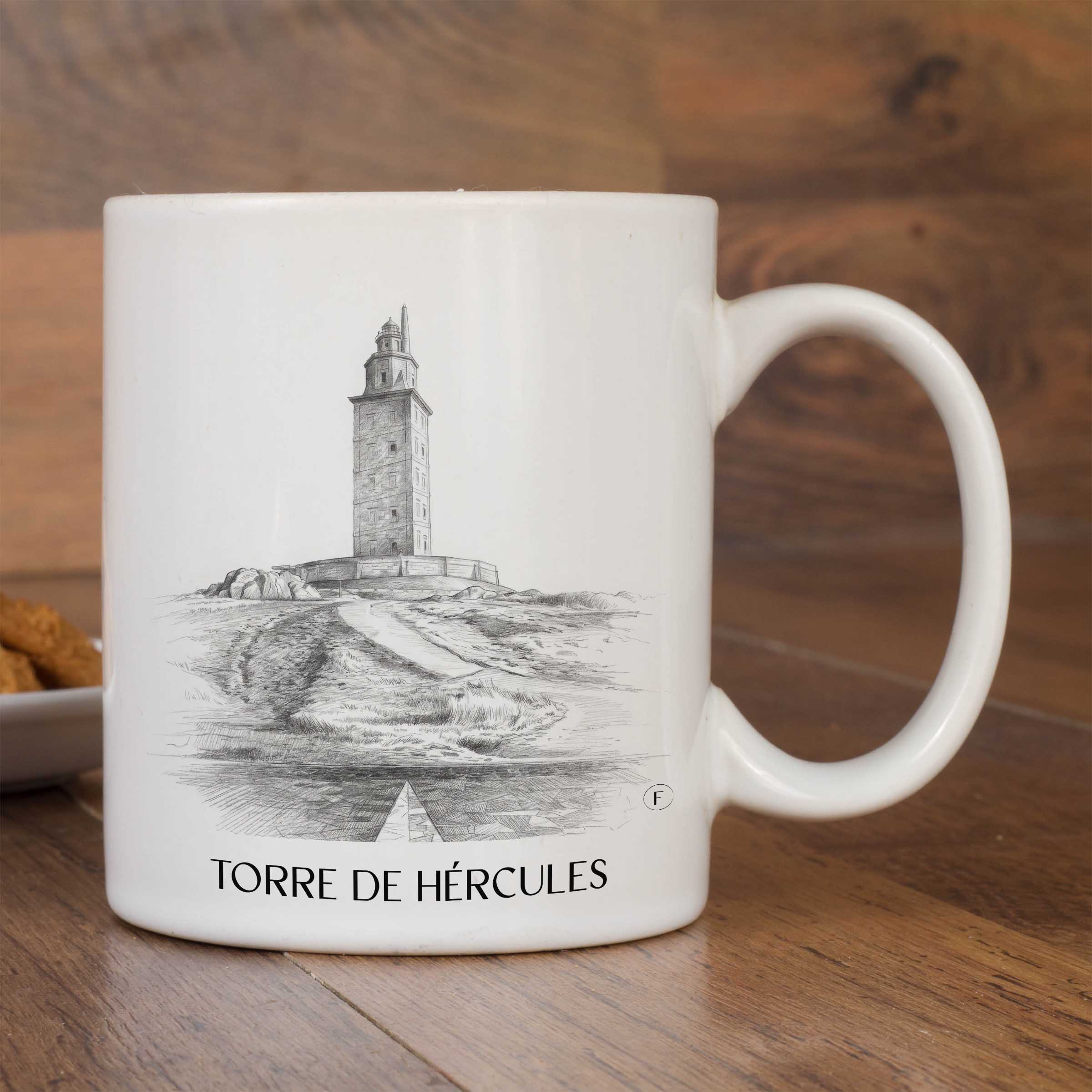 torre-de-hércules-a-coruña-spanien-kaffeebecher-bleistift-zeichnung-drawing