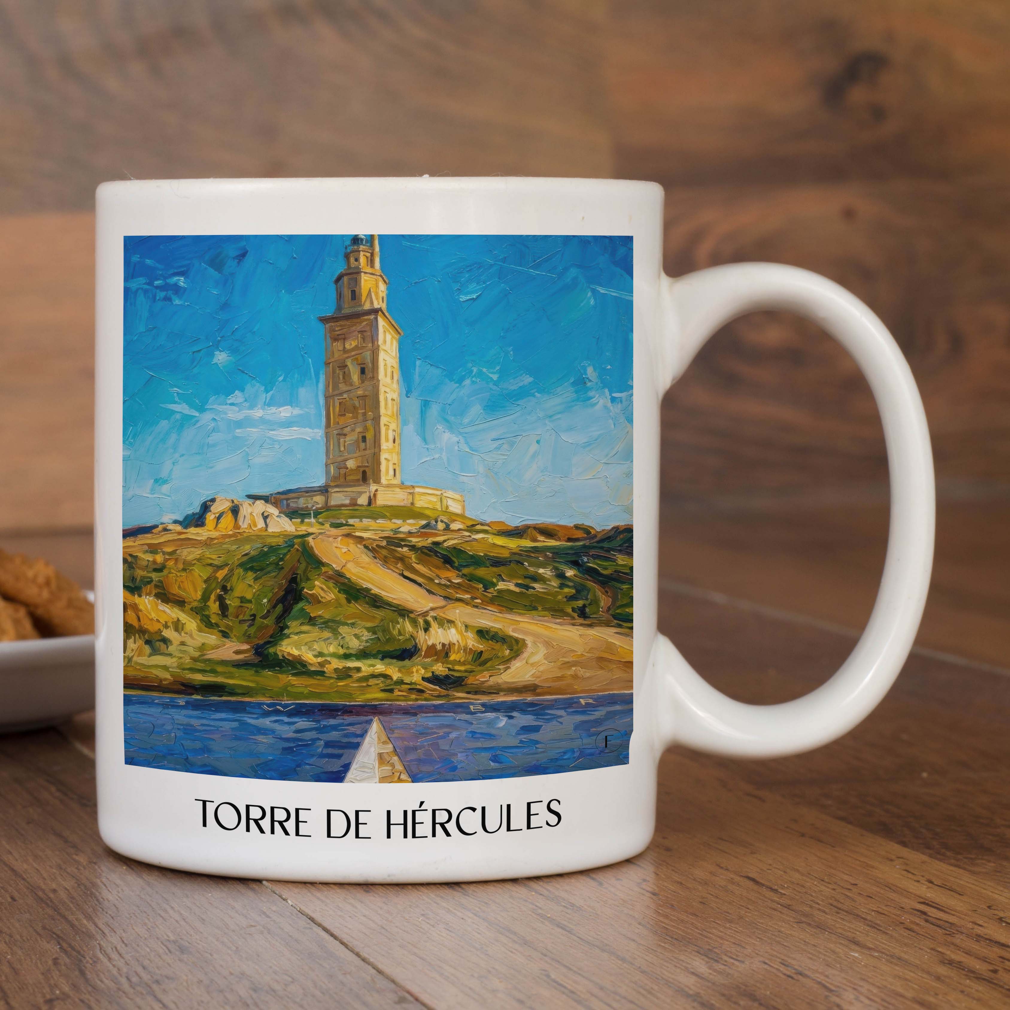 torre-de-hércules-a-coruña-spanien-kaffeebecher-oil-painting-oelgemaelde