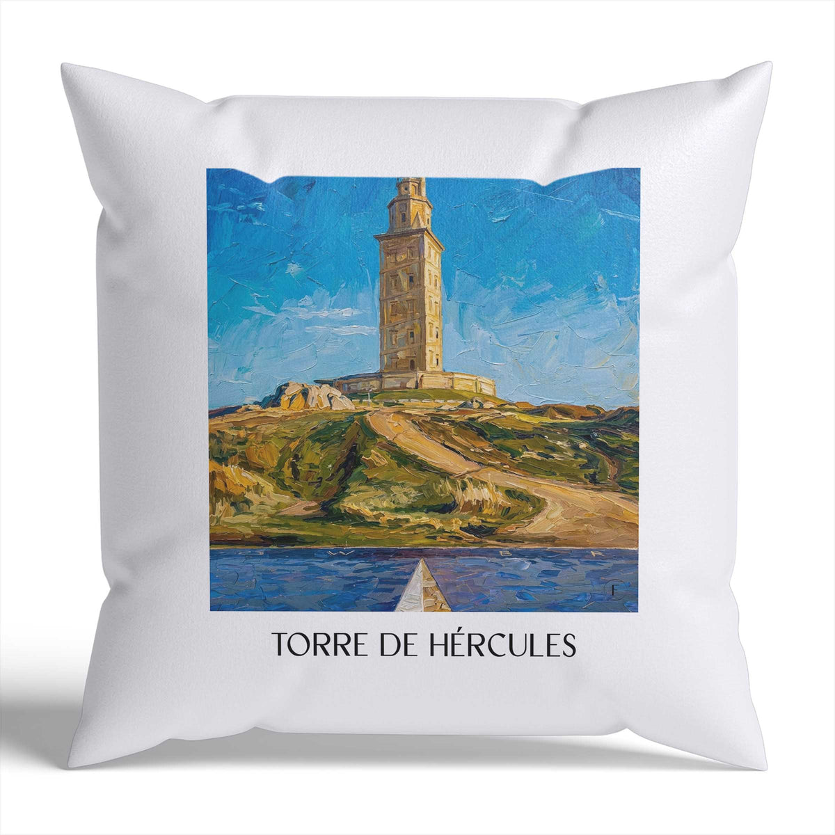torre-de-hércules-a-coruña-spanien-kissenbezug-oil-painting-oelgemaelde