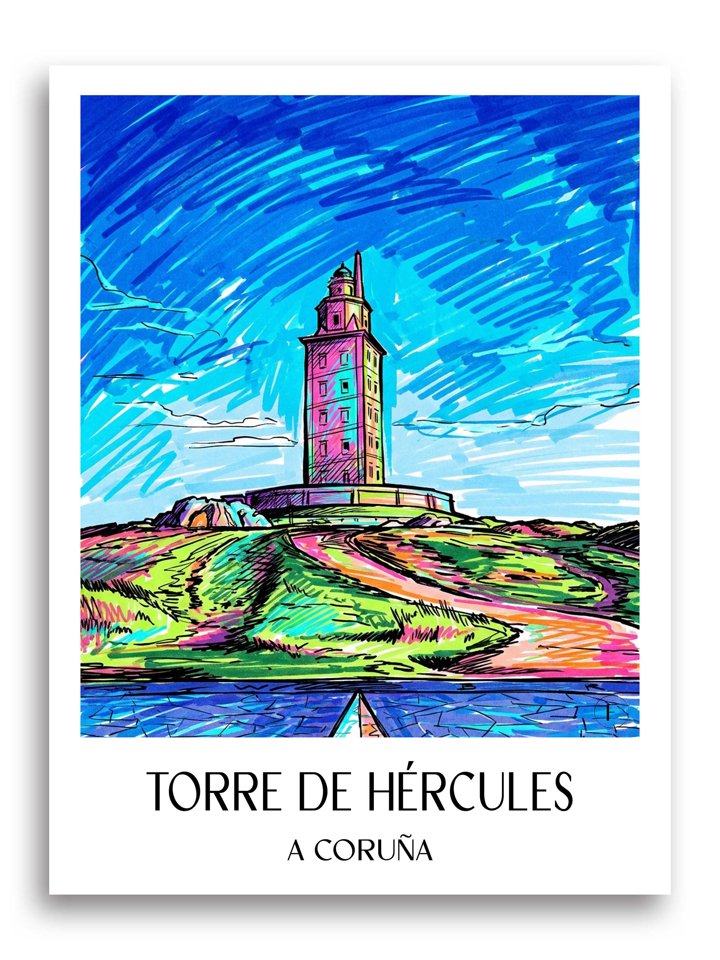 torre-de-hércules-a-coruña-spanien-poster-graffiti
