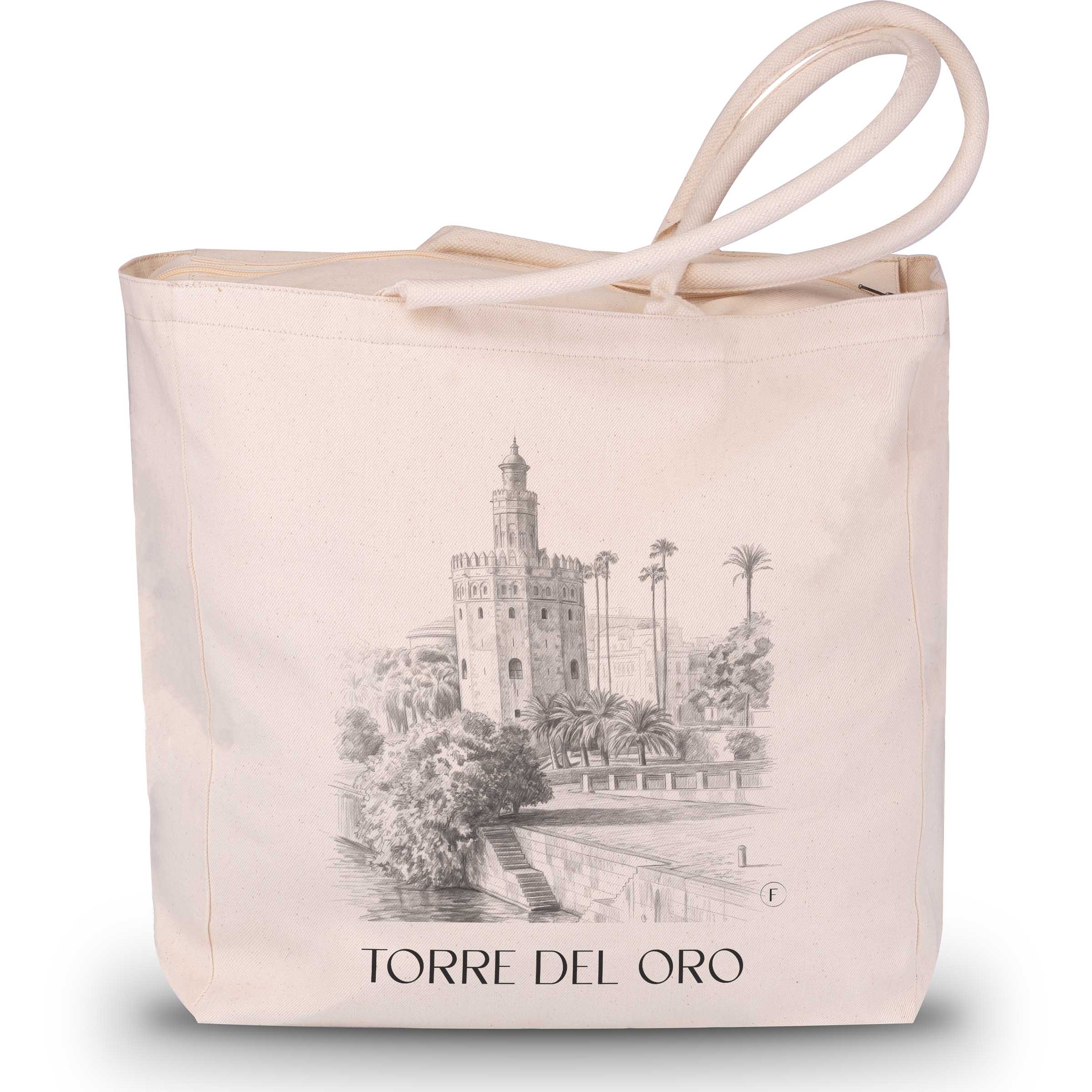torre-del-oro-sevilla-spanien-einkaufstasche-bleistift-zeichnung-drawing