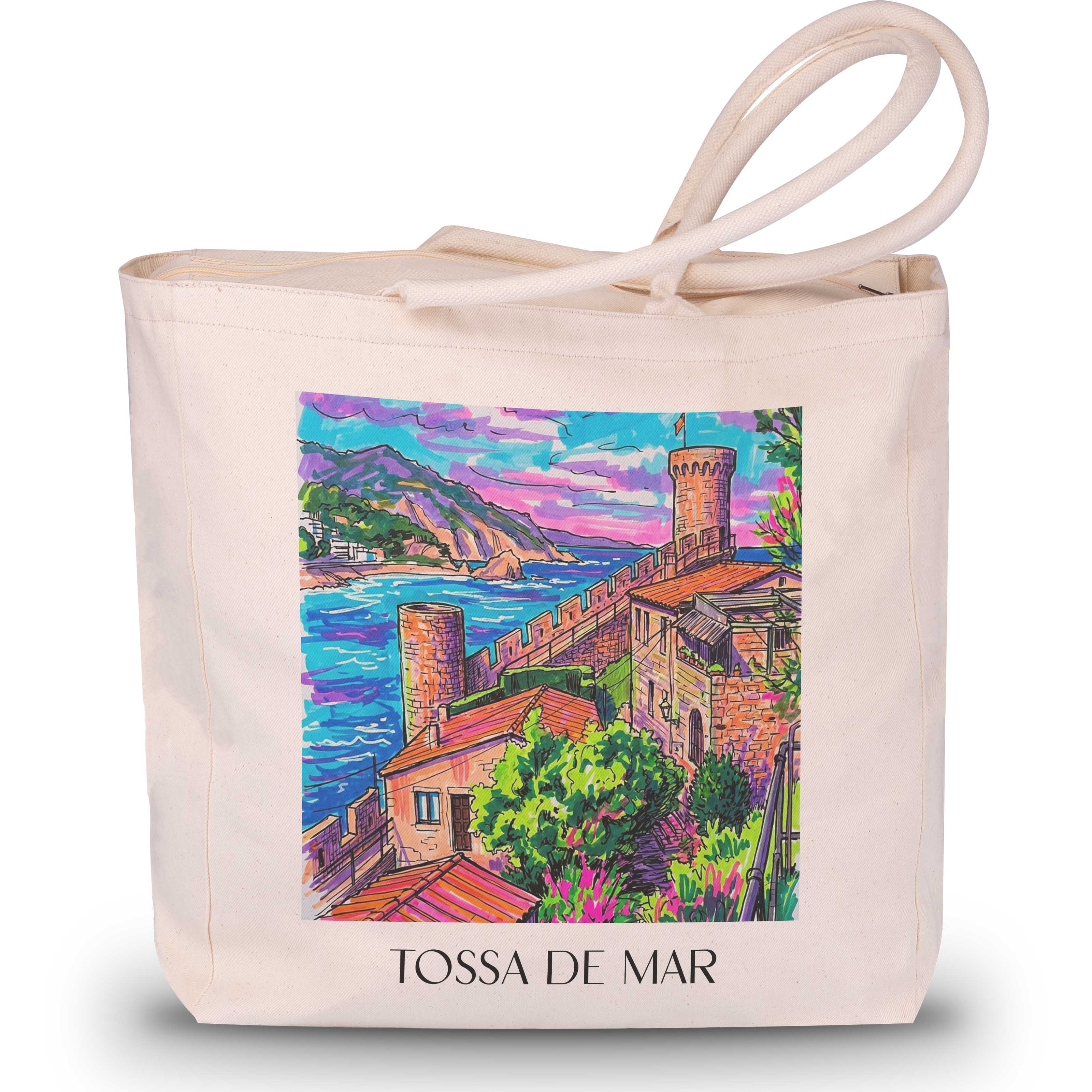 tossa-de-mar-spanien-spanien-einkaufstasche-graffiti