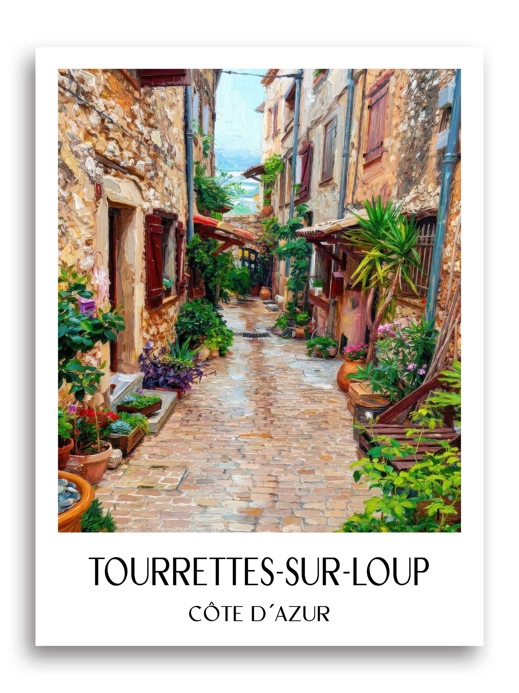 tourrettes-sur-loup-côte-d´azur-frankreich-poster-oil-painting-oelgemaelde