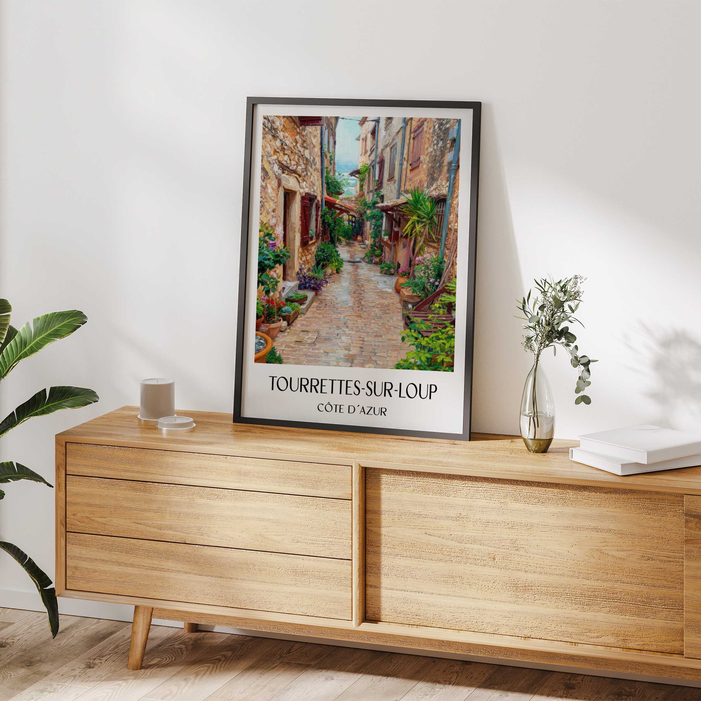 tourrettes-sur-loup-côte-d´azur-frankreich-poster-oil-painting-oelgemaelde