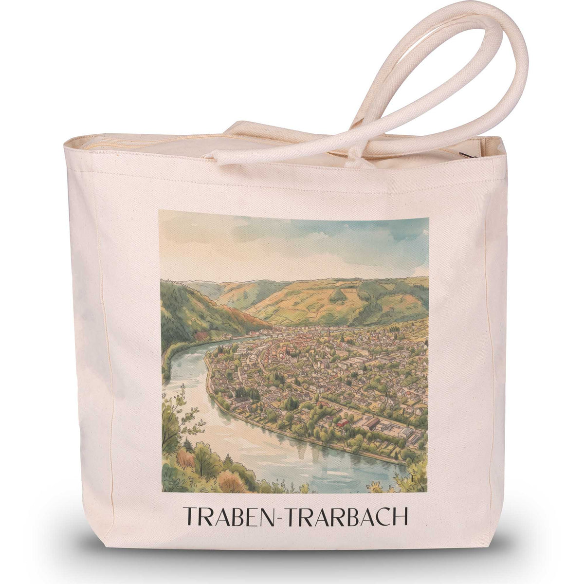 traben-trarbach-rheinland-pfalz-deutschland-einkaufstasche-aquarell