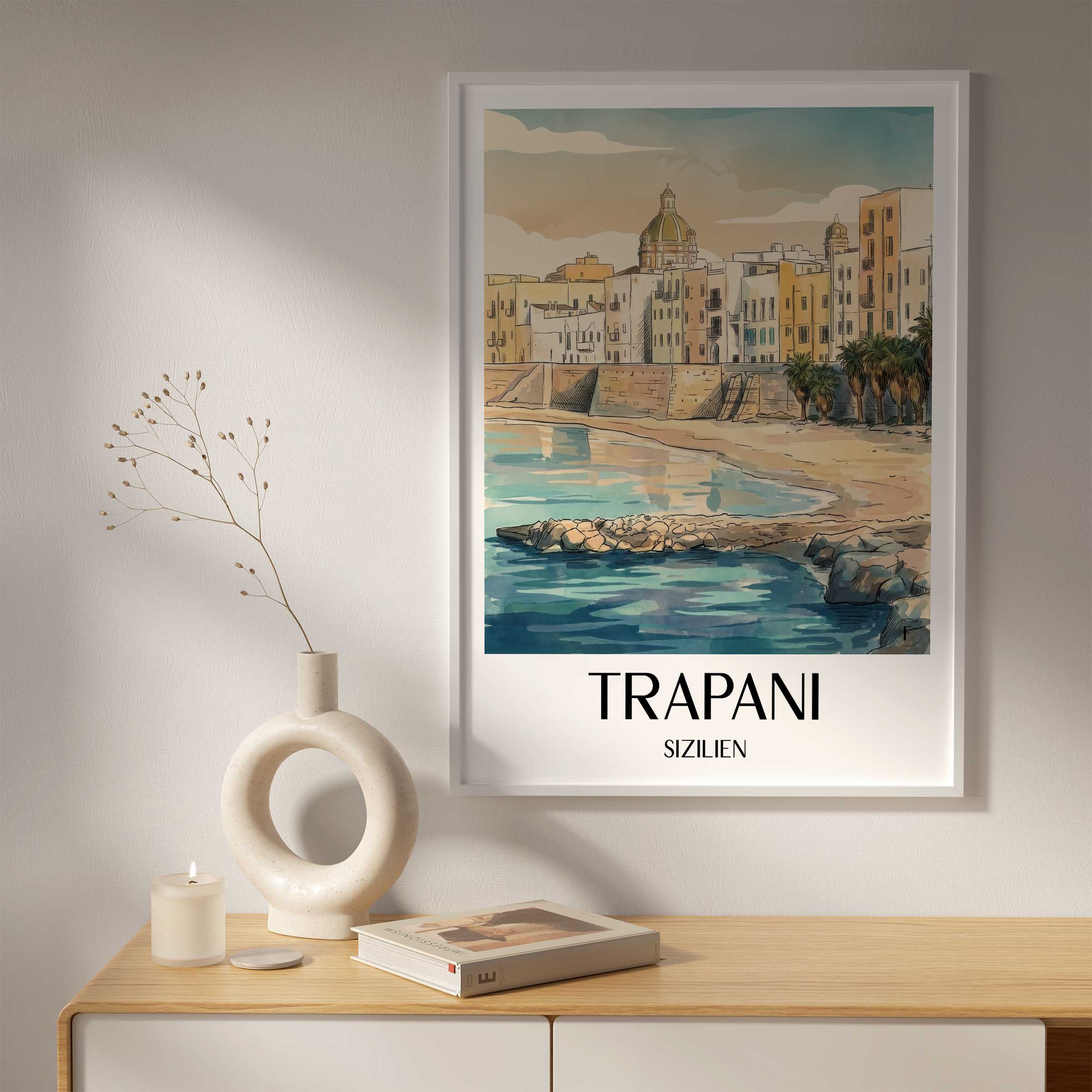 trapani-sizilien-italien-poster-aquarell
