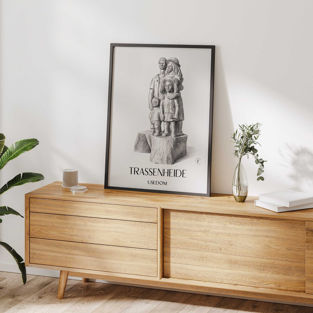 trassenheide-usedom-deutschland-poster-bleistift-zeichnung-drawing