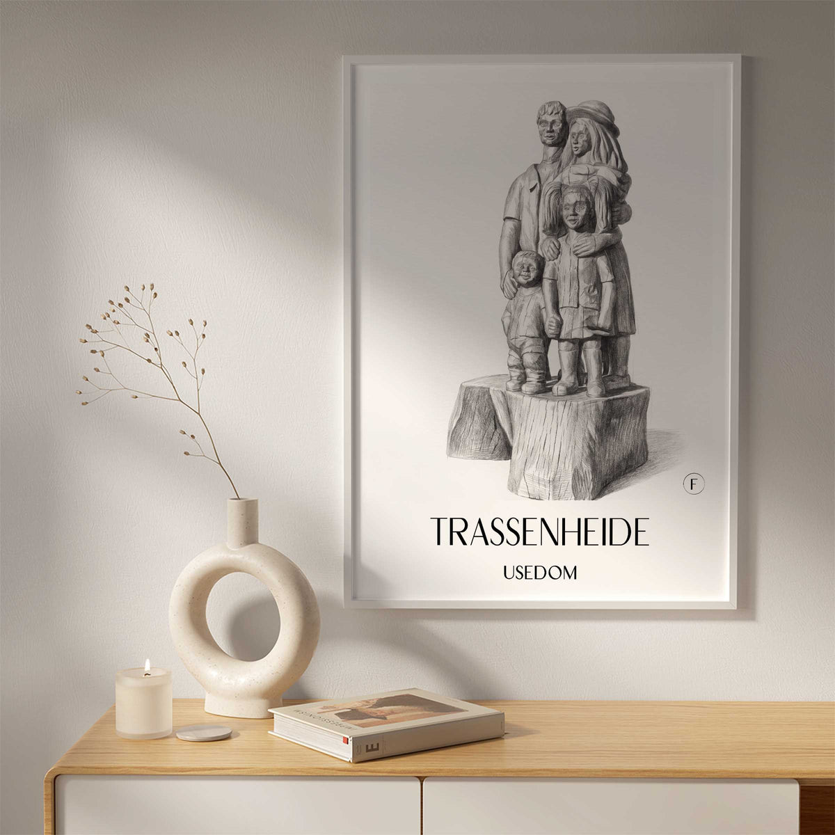 trassenheide-usedom-deutschland-poster-bleistift-zeichnung-drawing
