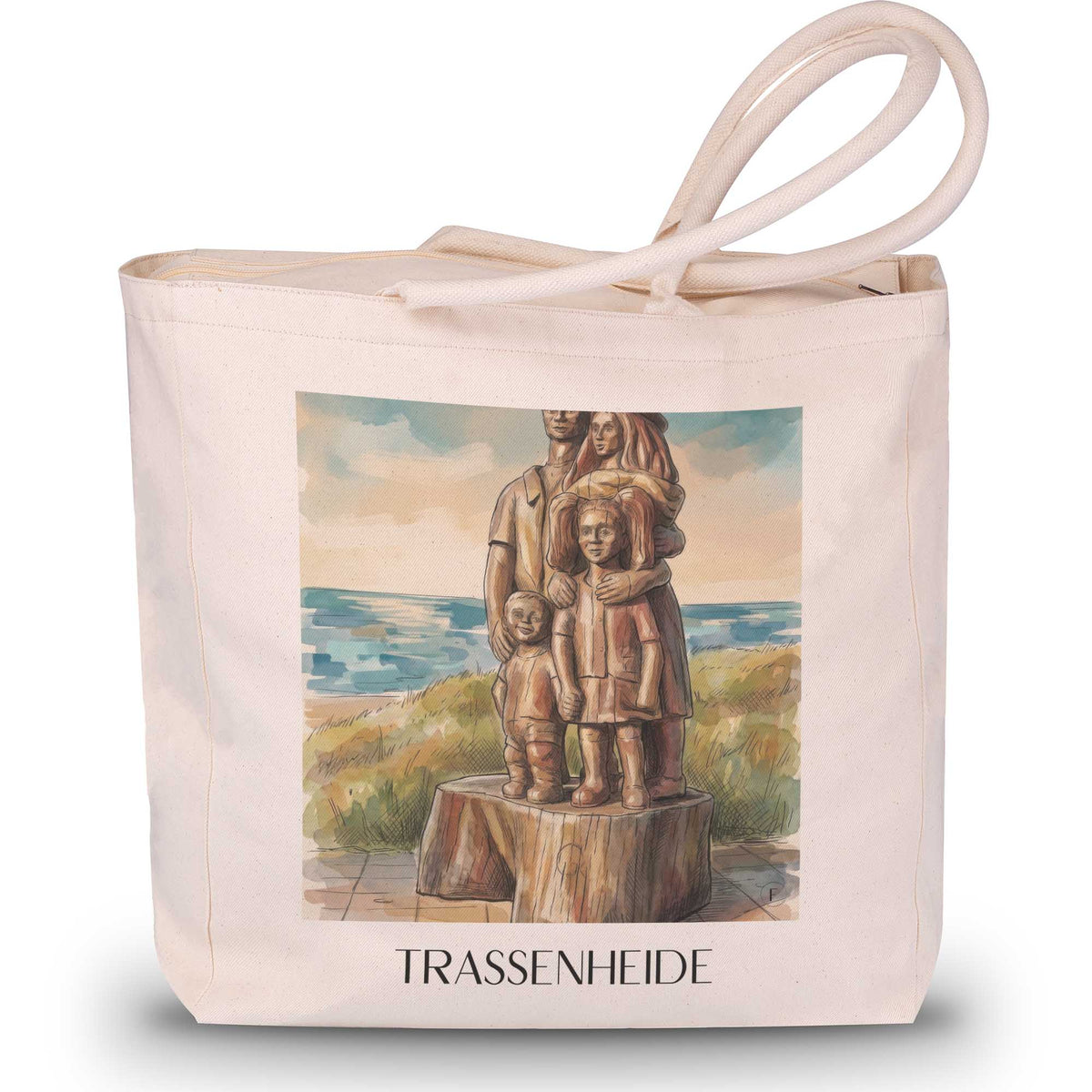 trassenheide-usedom-deutschland-einkaufstasche-aquarell