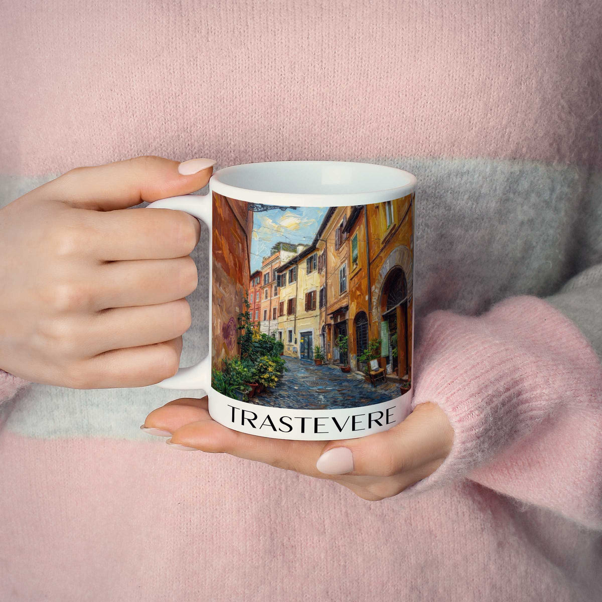 trastevere-rom-italien-kaffeebecher-oil-painting-oelgemaelde