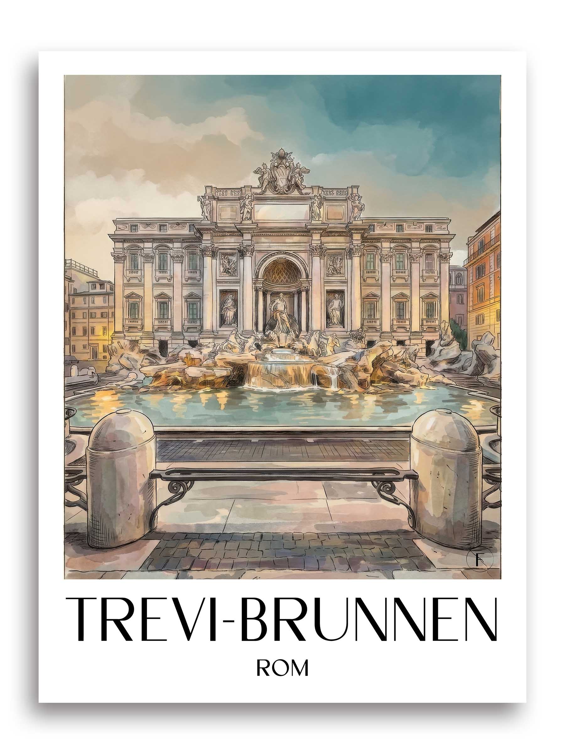 trevi-brunnen-rom-italien-poster-aquarell