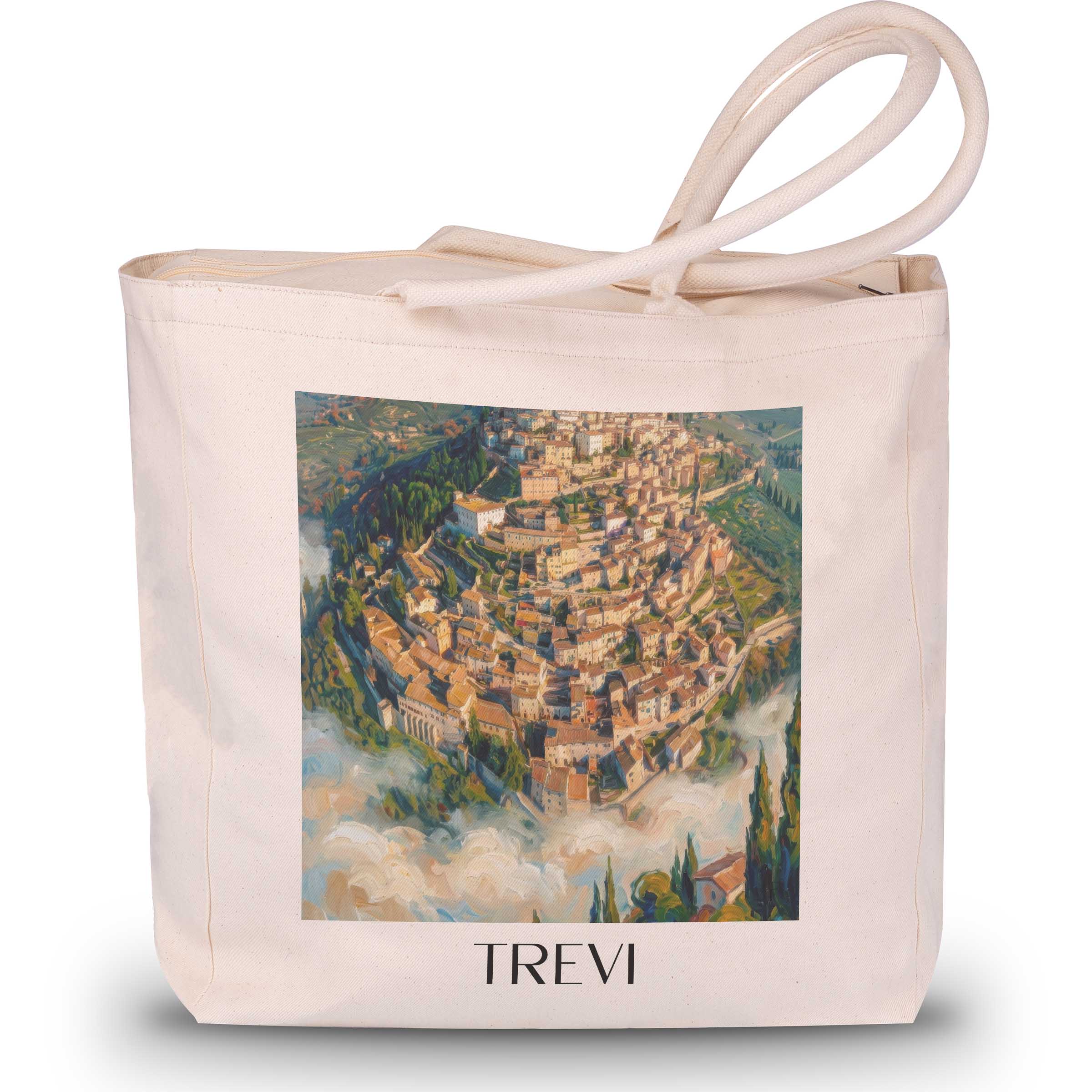 trevi--umbrien-italien-einkaufstasche-oil-painting-oelgemaelde