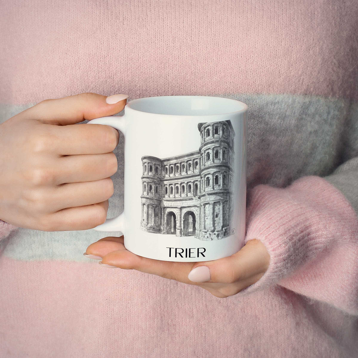 trier-deutschland-kaffeebecher-bleistift-zeichnung-drawing