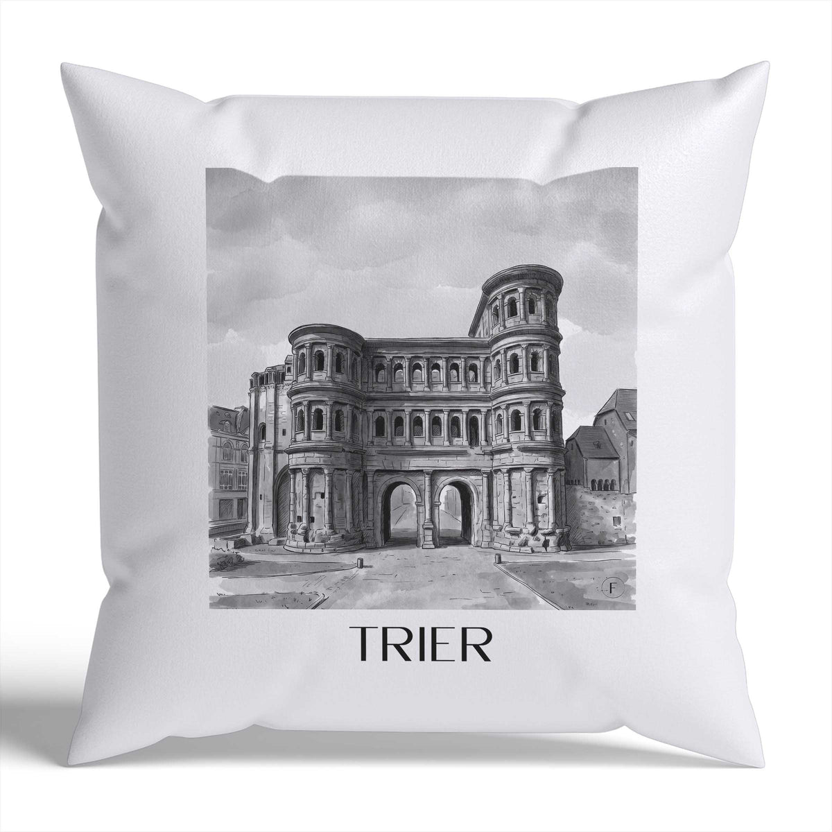 trier-deutschland-deutschland-kissenbezug-aquarell-schwarz-weiss