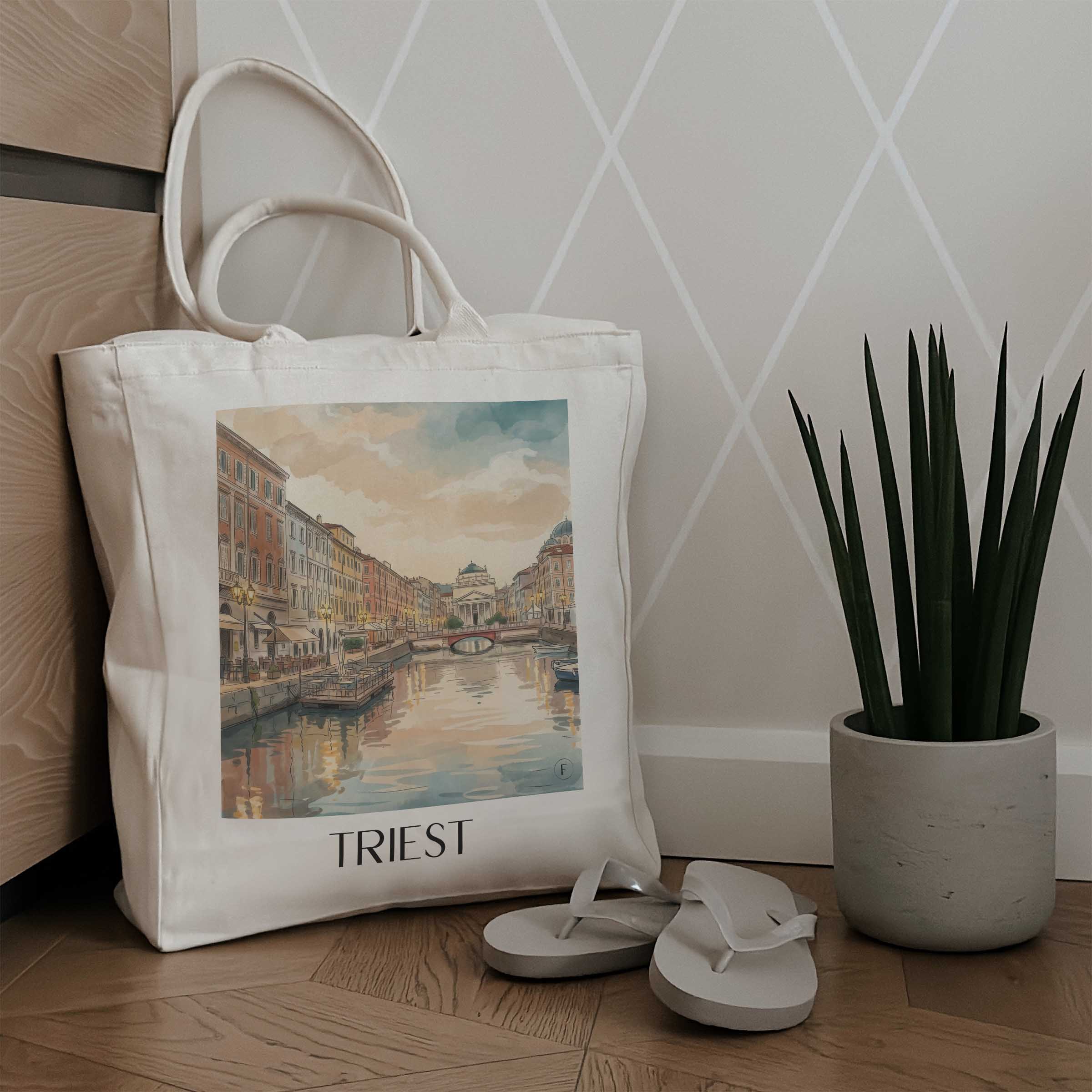 triest-italien-italien-einkaufstasche-aquarell