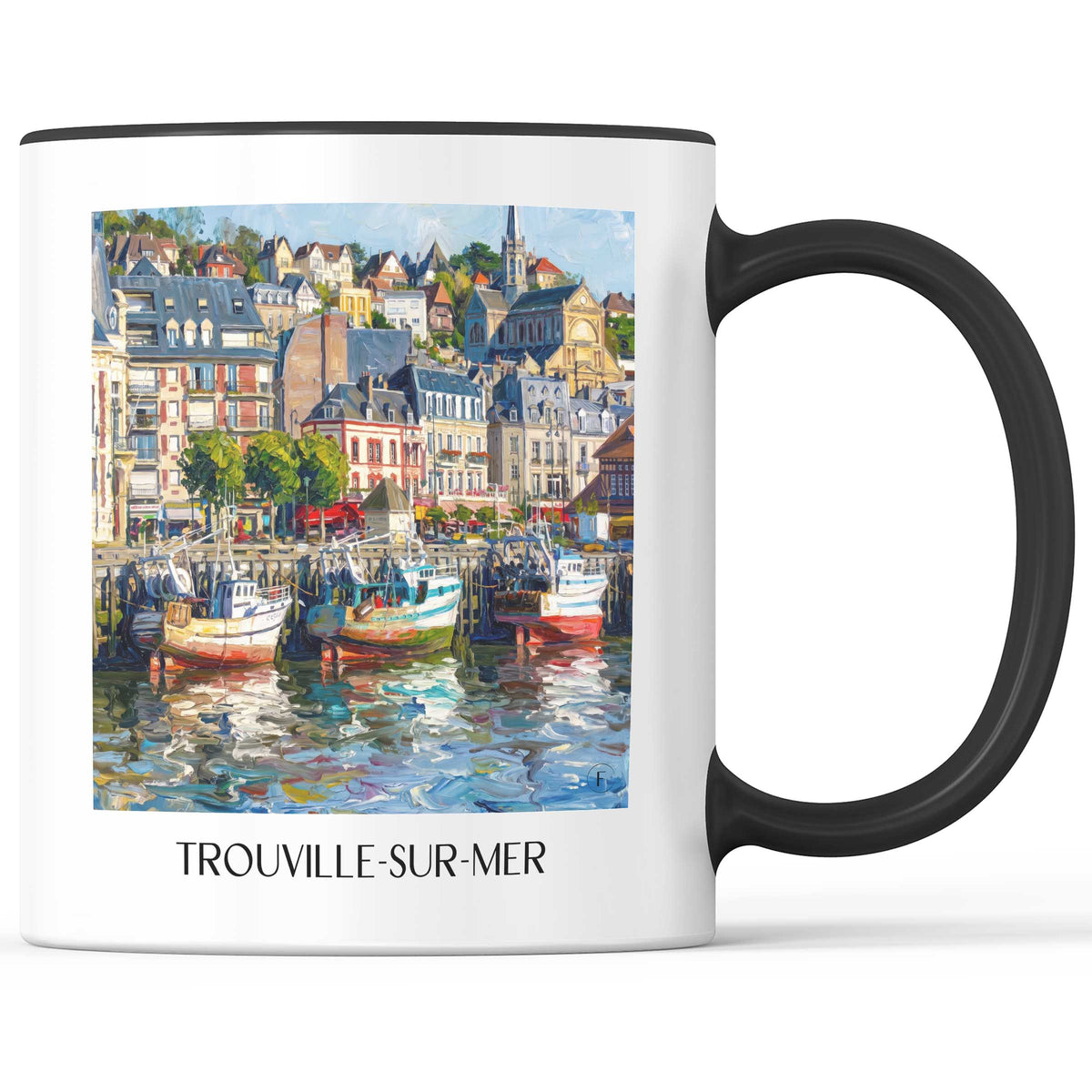 trouville-sur-mer-côte-fleurie-frankreich-kaffeebecher-oil-painting-oelgemaelde