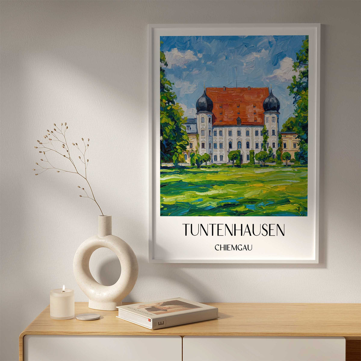 tuntenhausen-chiemgau-deutschland-poster-oil-painting-oelgemaelde