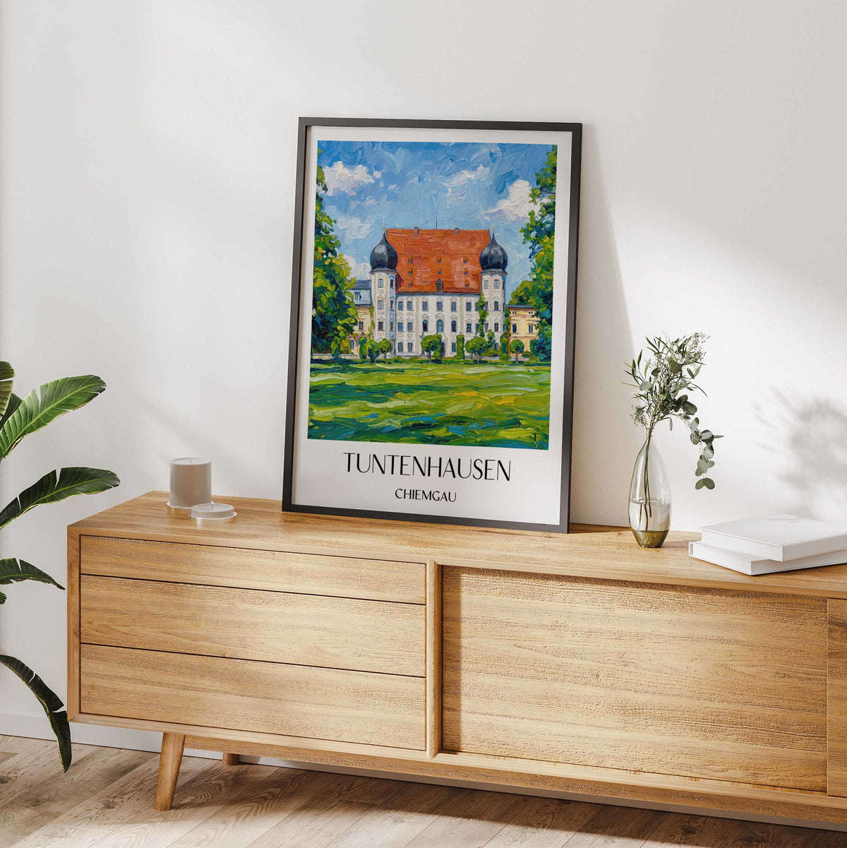 tuntenhausen-chiemgau-deutschland-poster-oil-painting-oelgemaelde