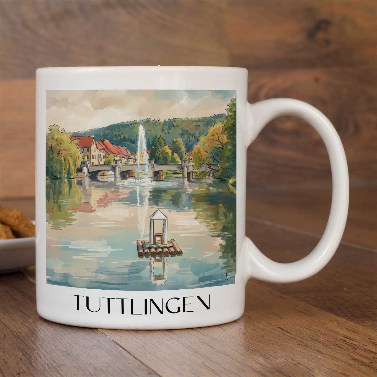 tuttlingen-schwarzwald-deutschland-kaffeebecher-aquarell