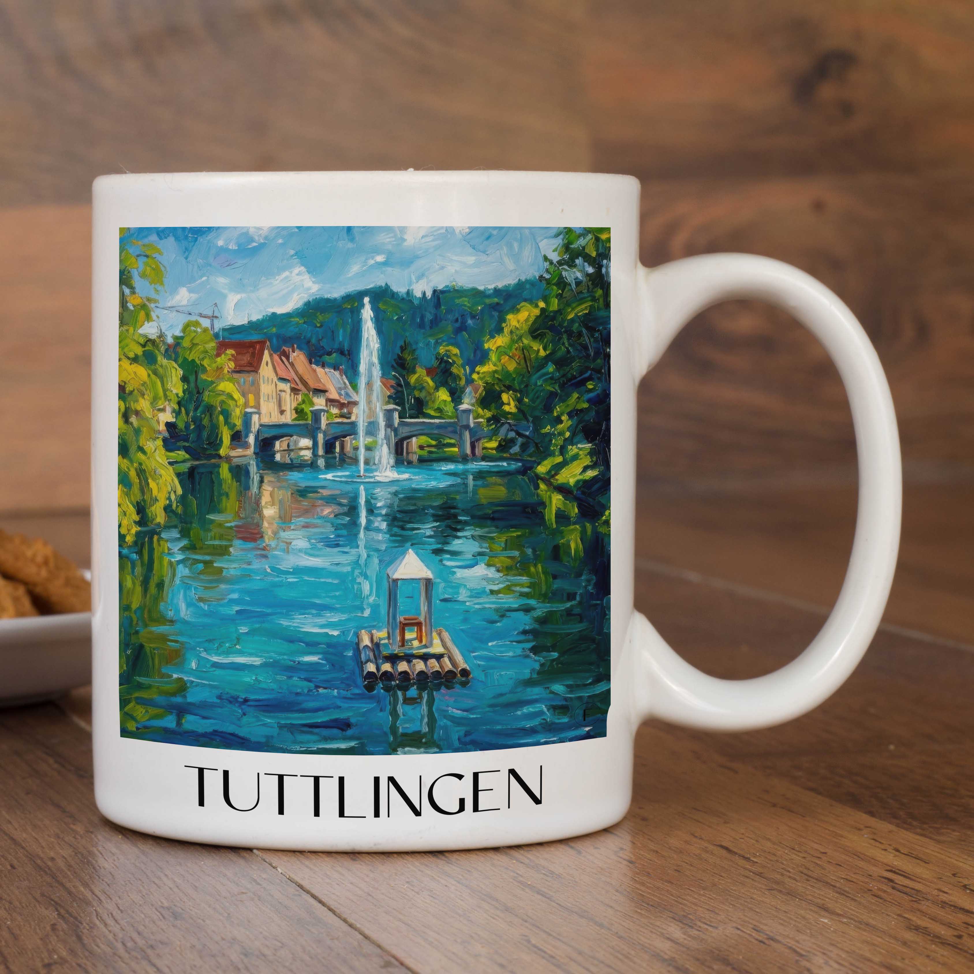 tuttlingen-schwarzwald-deutschland-kaffeebecher-oil-painting-oelgemaelde
