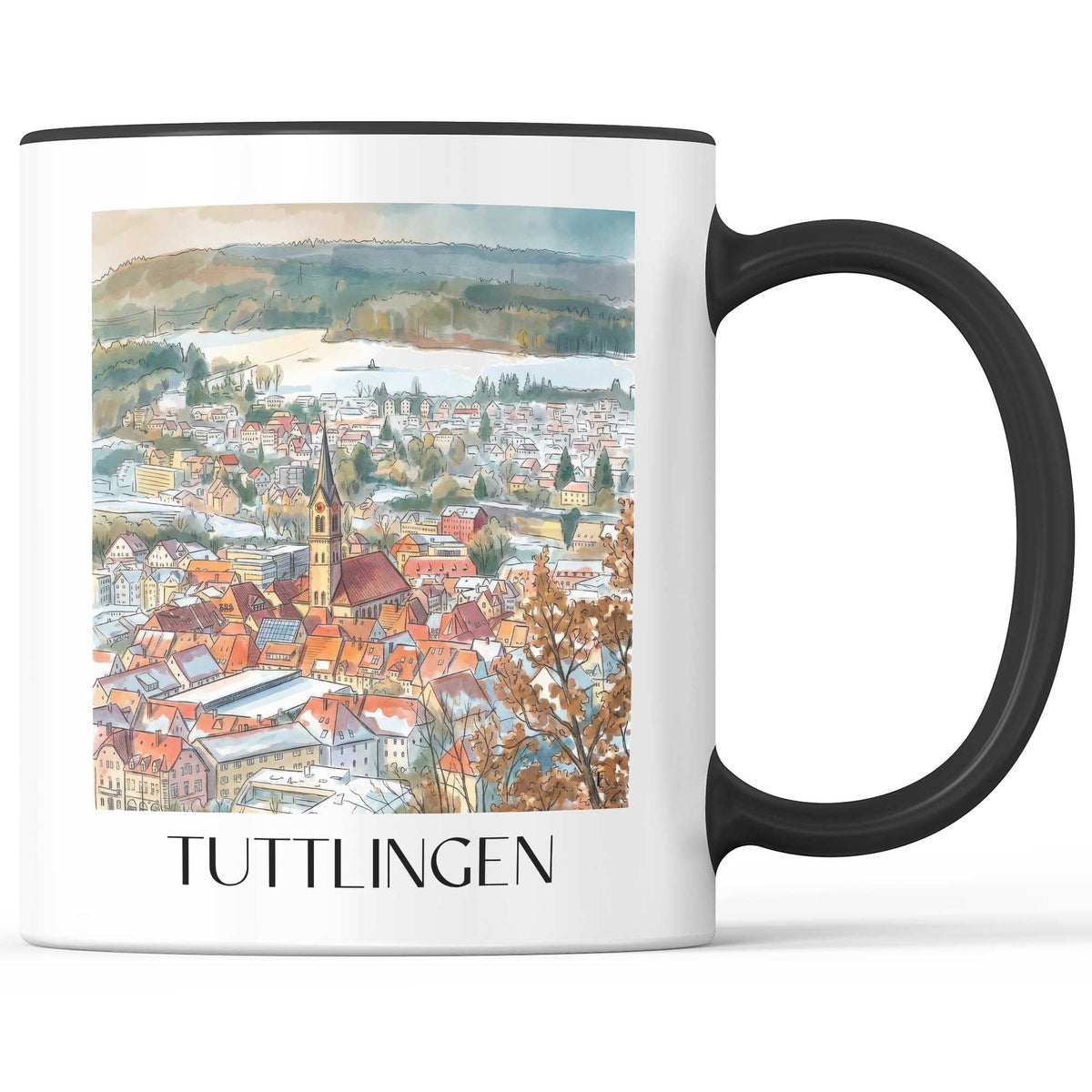 tuttlingen-(im-winter)-schwarzwald-deutschland-kaffeebecher-aquarell