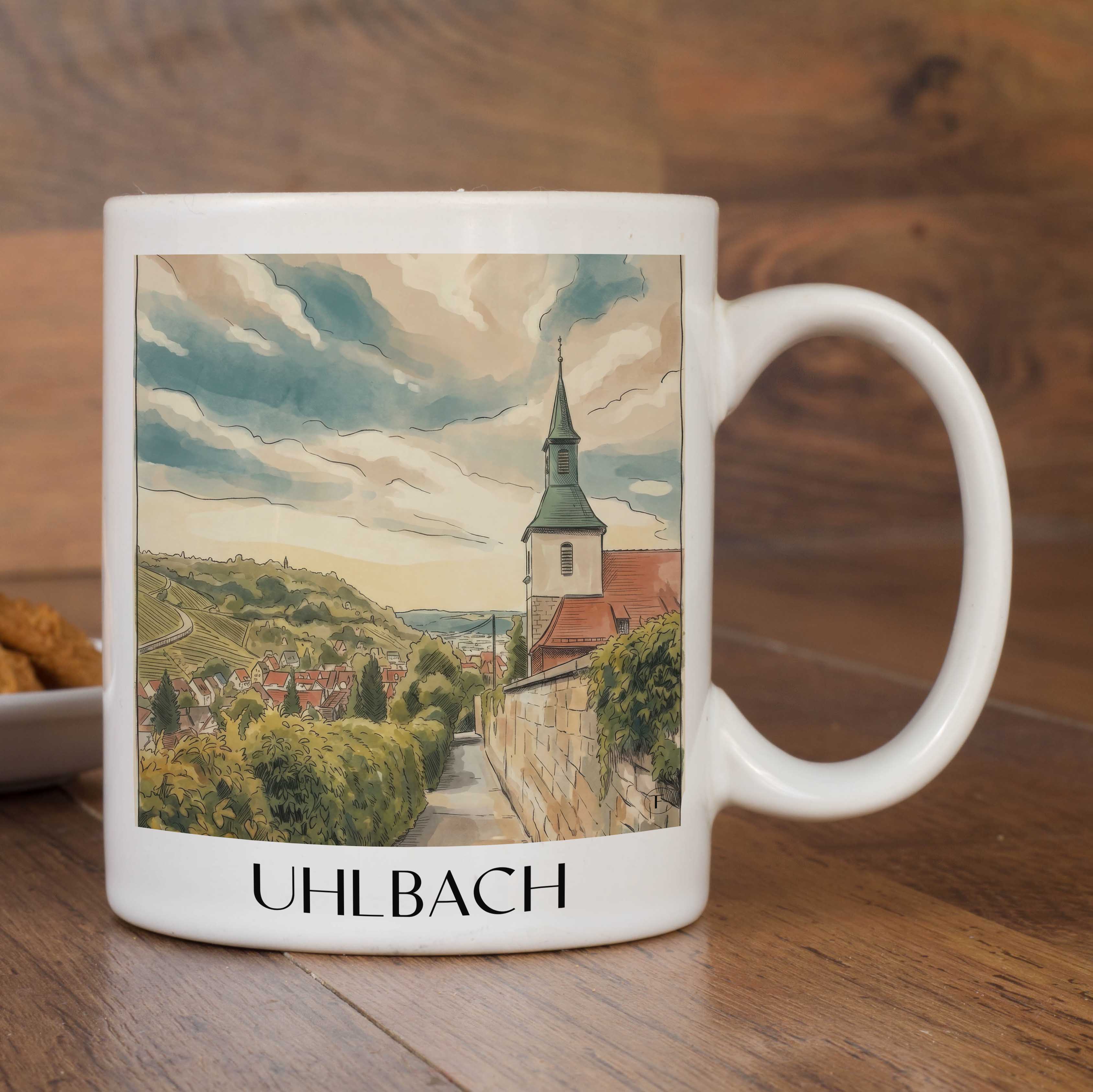 uhlbach-stuttgart-deutschland-kaffeebecher-aquarell