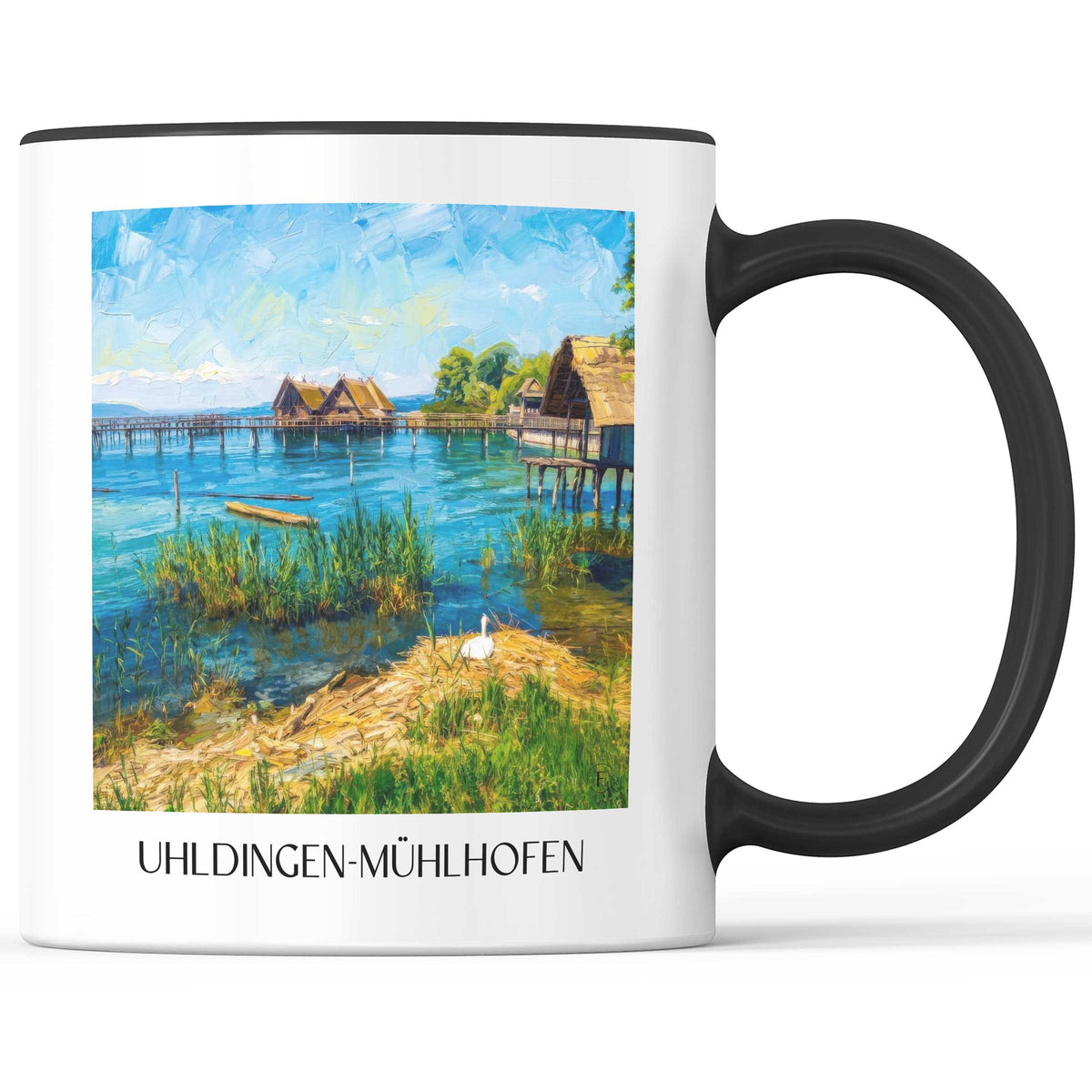 uhldingen-mühlhofen-bodensee-deutschland-kaffeebecher-oil-painting-oelgemaelde