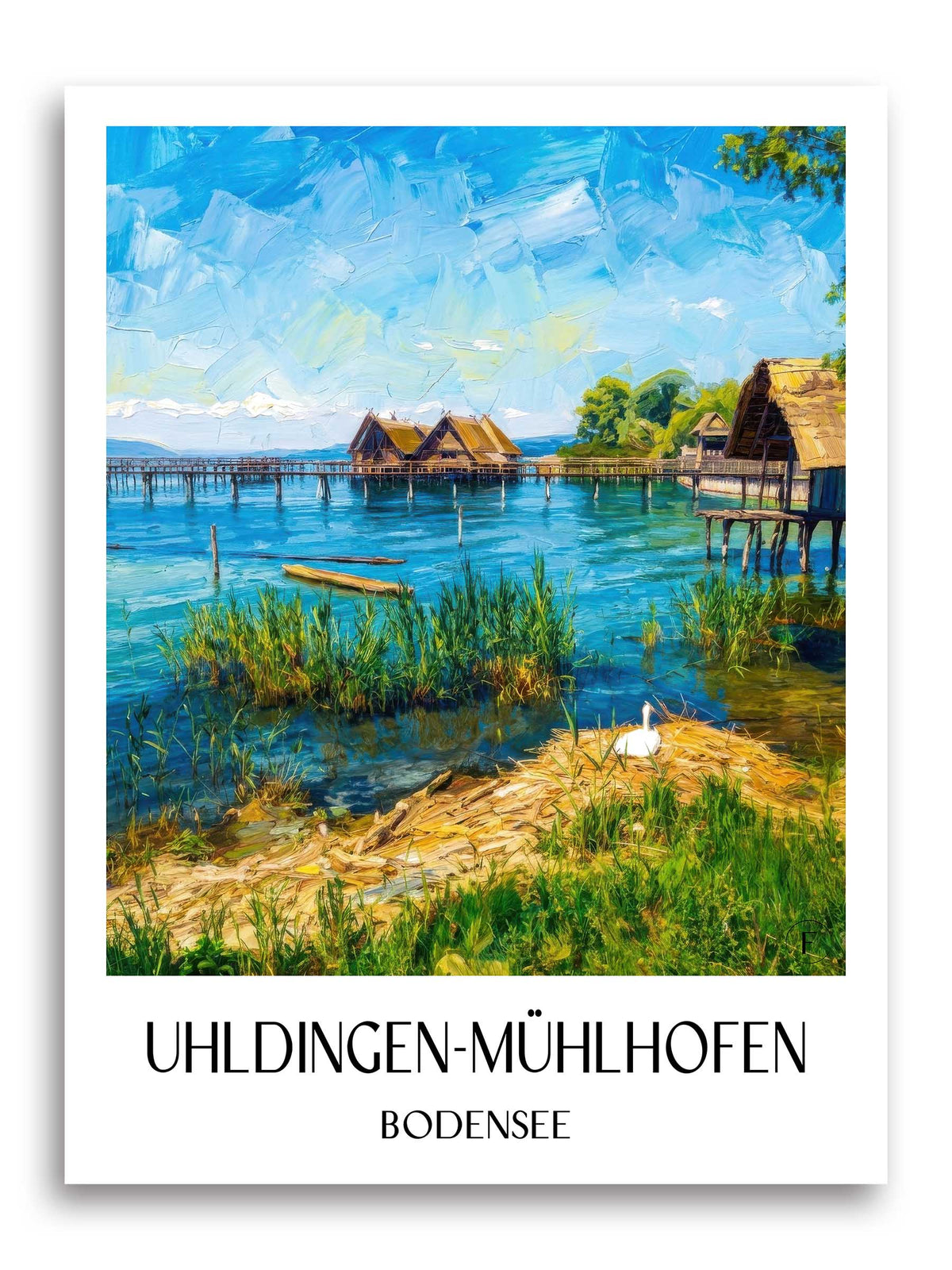 uhldingen-mühlhofen-bodensee-deutschland-poster-oil-painting-oelgemaelde