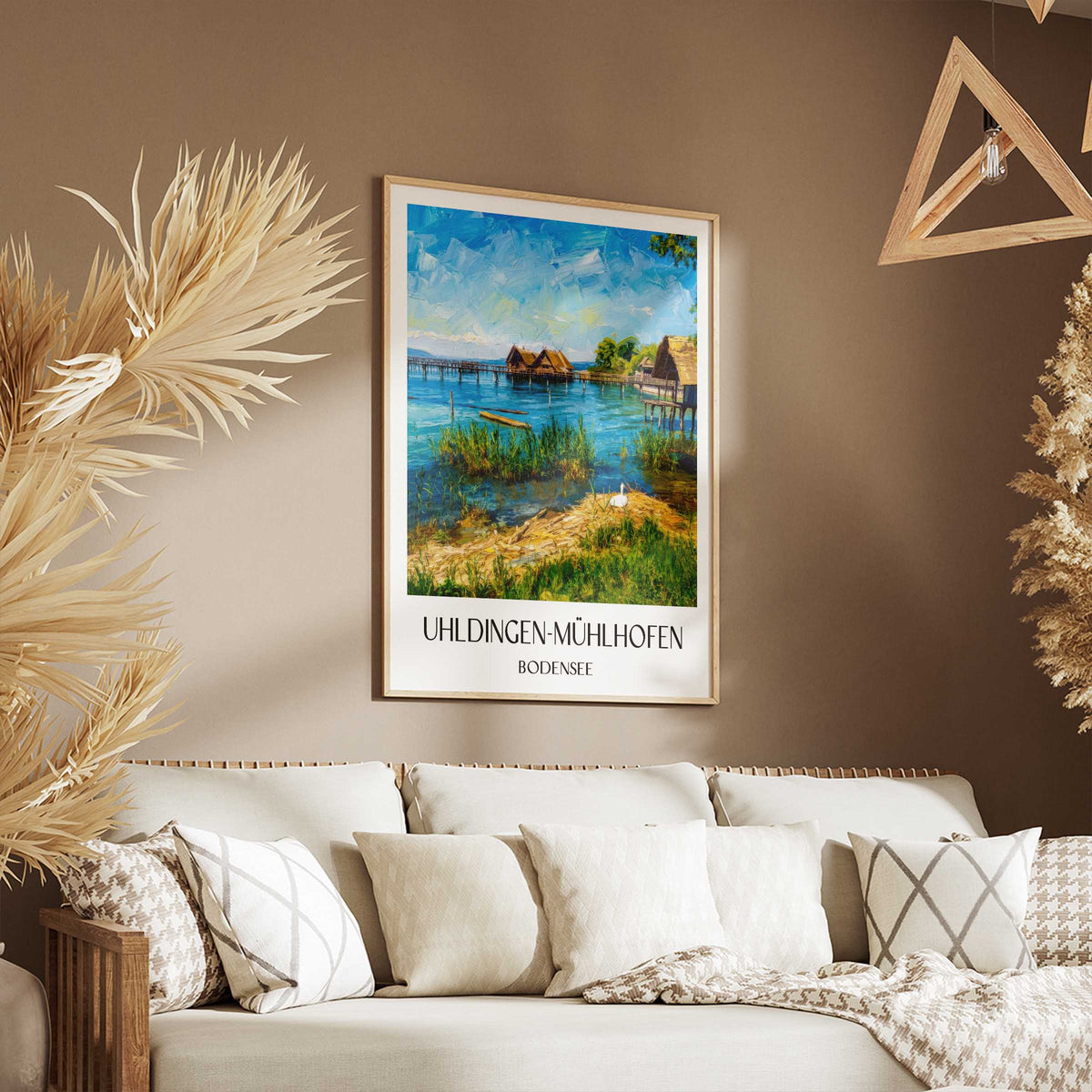 uhldingen-mühlhofen-bodensee-deutschland-poster-oil-painting-oelgemaelde