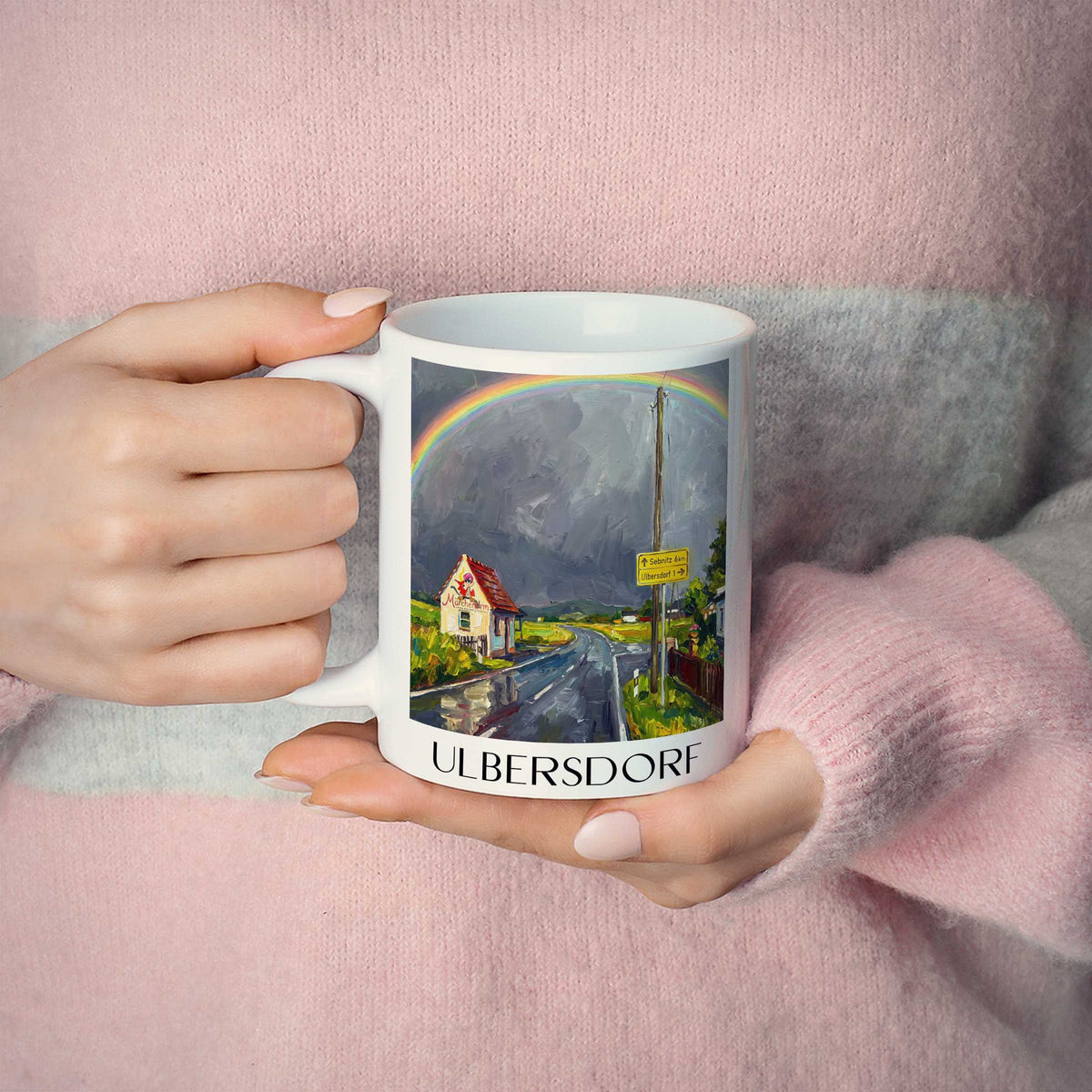ulbersdorf-sächsische-schweiz-deutschland-kaffeebecher-oil-painting-oelgemaelde