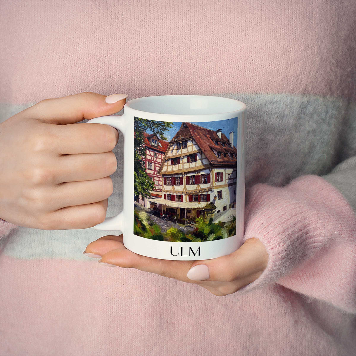 ulm-schwäbische-alb-deutschland-kaffeebecher-oil-painting-oelgemaelde
